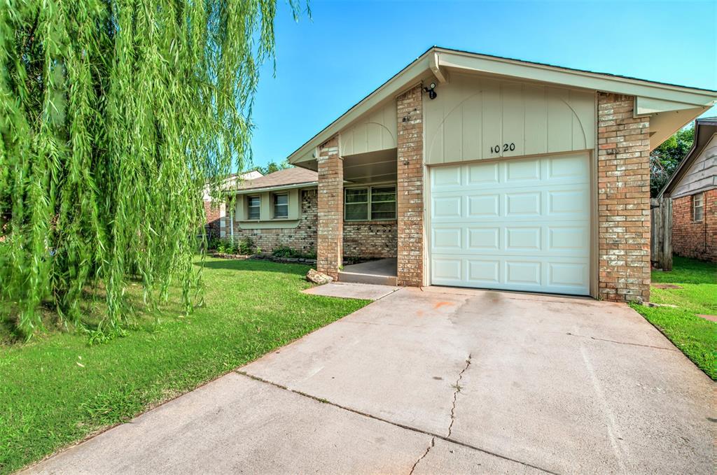 Welcome to 1020 NW 20th in Moore! This beautiful 3-bedroom, 1-bath home offers a comfortable layout with modern updates throughout. The updated kitchen features a dishwasher, stove, and microwave, making meal prep and cleanup a breeze. Solid flooring runs throughout the home for a clean, low-maintenance feel. Step outside to a perfectly sized backyard with a patio, offering a great space for relaxing, entertaining, or enjoying the outdoors. Conveniently located just minutes from both I-35 and I-240, this home provides easy access to shopping, dining, and commuting throughout the OKC metro. This charming home is ready for its next residents—schedule your tour today!