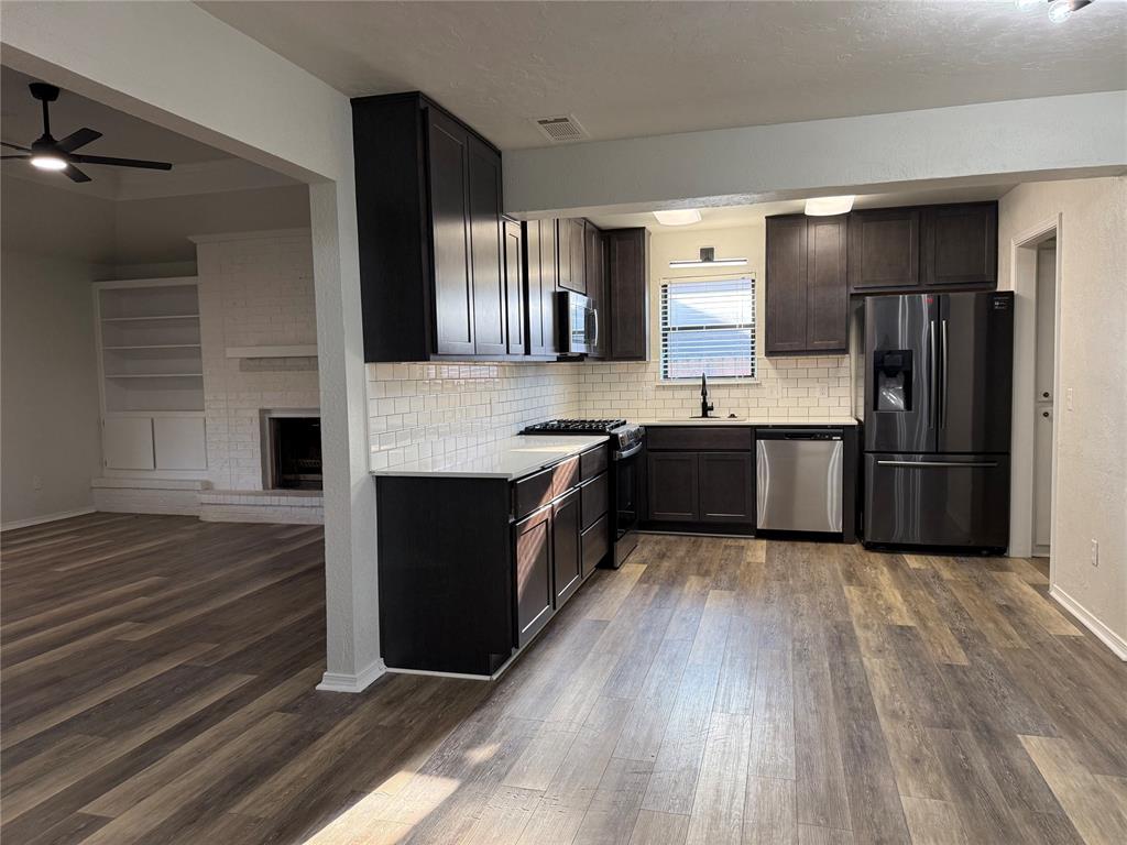 Updated 3-bedroom, 2-bath home available for lease in Moore Public Schools. Features include modern finishes, an inviting living room with a fireplace, and a fully fenced backyard. Convenient access to shopping, dining, and everyday essentials. Minimum 12-month lease. Pets considered on a case-by-case basis. Schedule your showing today!