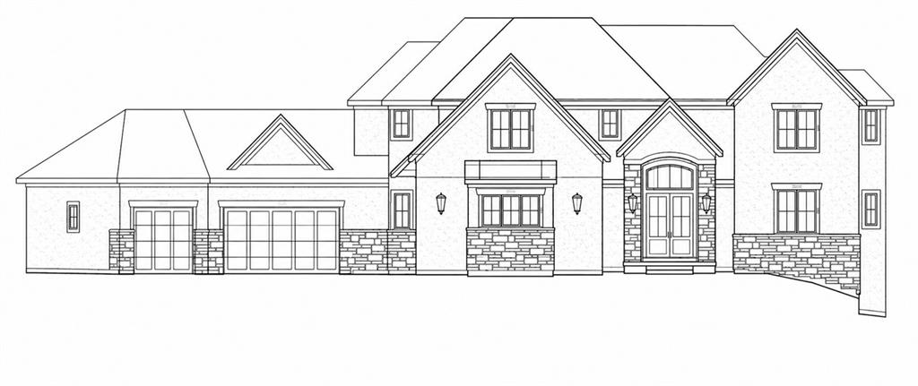 SOLD BEFORE PROCESSED - Custom 1.5 story Brentwood plan by JS Robinson on a cul-de-sac, estate lot in Hidden Lake Estates.
