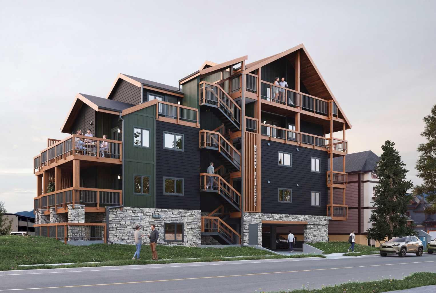 This 2-bedroom, 2-bath RESIDENTIAL residence offers something incredibly hard to find in Banff National Park – pristine interior selections, brand-new stainless steel appliances, a 10-year new home warranty, and an unbeatable location! Located on a quiet street just minutes from downtown Banff’s cafés, restaurants, and everyday amenities, McHardy Residences presents a rare opportunity to own a newly built home designed for full-time mountain living (NO AIRBnB's). The open-concept layout provides practical, comfortable living for those who call Banff home year-round including in-suite laundry, a spacious quartz island, and luxury vinyl plank flooring. Set in a peaceful neighborhood yet just moments from the energy of downtown, this unique property delivers the lifestyle locals are looking for: space, serenity, and a true connection to the mountains. Additional storage lockers provide valuable room for all your mountain gear.