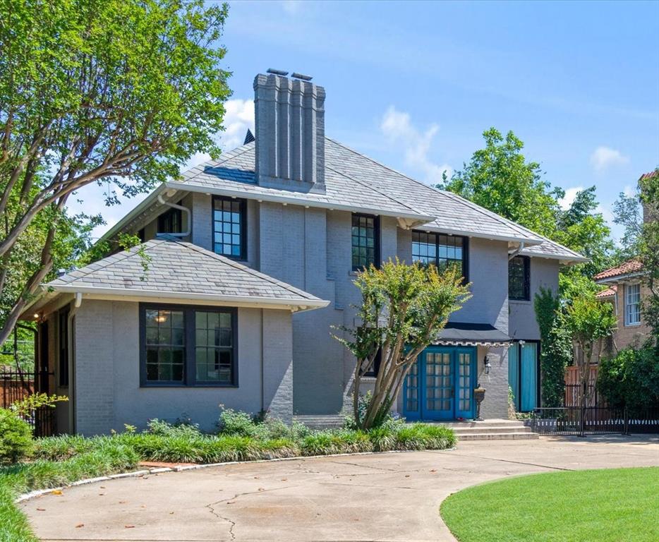 ***Open House: Saturday, May 16 from 2pm - 4pm*** Notable moments of 1922: The City of Dallas purchased Love Field from the federal government which put us on the map as a transportation hub, The iconic 29-story Magnolia Building was completed (the tallest building south of Washington, D.C.), The Dallas Historical Society was founded, WFAA Radio began broadcasting, AND THIS home was built.  Located in the heart of Lakewood, with a circular drive for ease of arrival and departure, this elegant structure is perfect for lively gatherings as well as calm quotidian life.  The original BATCHELDER fireplace exudes warmth and elegance in the great room.  Three bedrooms upstairs delineate private quarters above.  The foyer, living room, den with impressive wine wall, sun room, and dining room celebrate the public spaces below.  A spacious backyard and a detached guest house allow for long visits from loved ones near and far.  For the more acquisitive future owner, the guest house can easily accommodate a lessee.  Schedule your showing at your earliest convenience.  Chandelier in front bedroom does not convey with the sale of this property.Check back often for more photos. The buyer, buyer's agent, inspectors, appraisers, and various trades are responsible for verifying the accuracy of all information, including but not limited to school details, room measurements, lot size, taxes, and amenities.  Neither the seller nor the listing agent makes any warranties or representations regaring the accuracy of the information.