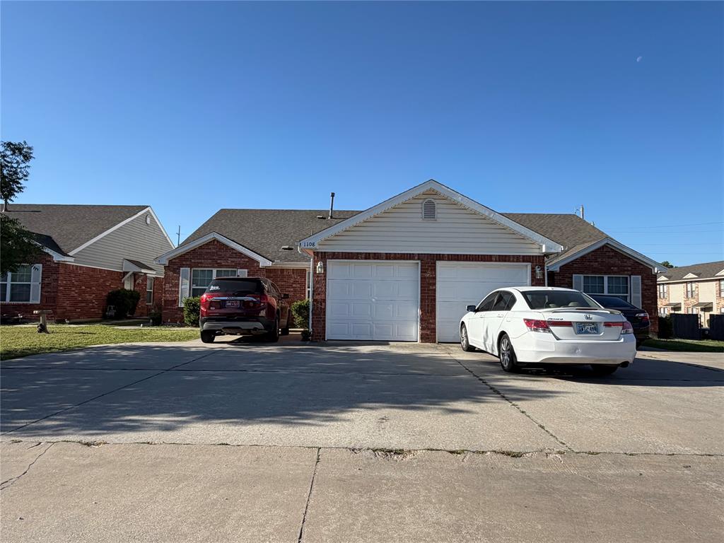 Investment opportunity: Purchase one, two or three four-bedroom, two-full-bath duplexes located less than two miles east of the University of Oklahoma campus.  The floor plan of each duplex is the same.  There is a living area in the middle with two bedrooms on each side, and a full bathroom dividing the two bedrooms.  The kitchen is adjacent to the living area.  The duplex also features in-unit washer and dryer connections and a one car garage with room for several cars out on the concrete driveway.  All three duplexes average a 98% occupancy and all but one have leases.  Property management has pictures and more details available if needed.MLS numbers are 1228178, 1228179 and 1228181 for all three duplexes
