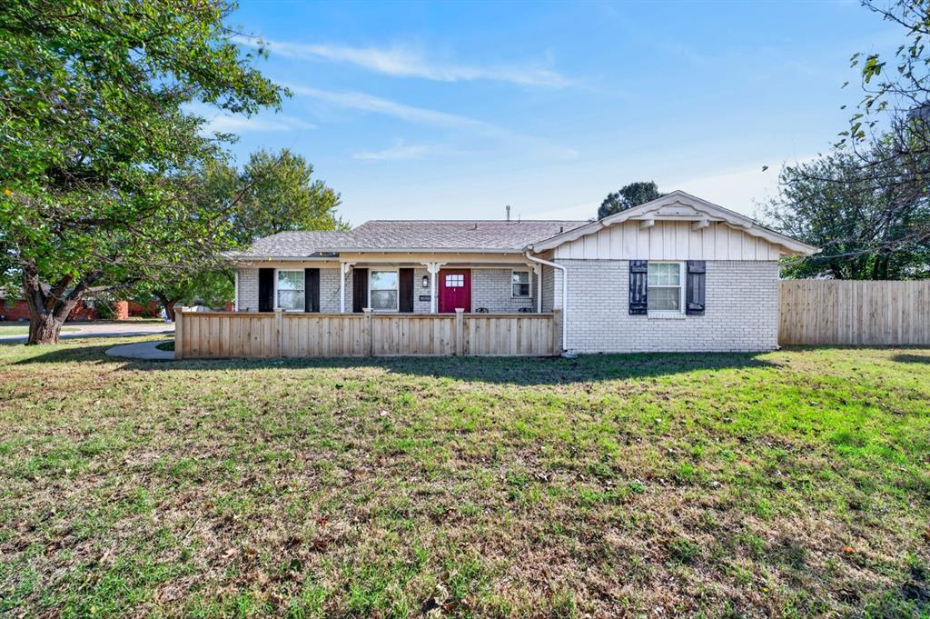 Welcome to 2832 Manchester Drive, a charming corner-lot home in the heart of The Village! Offering 3 bedrooms, 2 bathrooms, and 1,596 square feet, this inviting home combines classic character with comfortable everyday living. Step inside to discover beautiful wood flooring, abundant natural light, and an open living and dining area perfect for gathering with company. The dining room features decorative wall molding, while the kitchen offers white cabinetry, granite countertops, stainless steel appliances, and a center island with additional seating. The comfortable living area provides easy access to the backyard, creating a natural flow between indoor and outdoor living. Additional features include a dedicated laundry room, built-in storage, and an attached two-car garage. Outside, mature trees add to the home's curb appeal, while the fenced backyard features a spacious deck, shaded seating area, and plenty of room for entertaining, relaxing, or playing. Conveniently located near Lake Hefner, shopping, restaurants, parks, and major Oklahoma City roadways, this home offers a wonderful combination of charm, functionality, and location! Come check it out today!