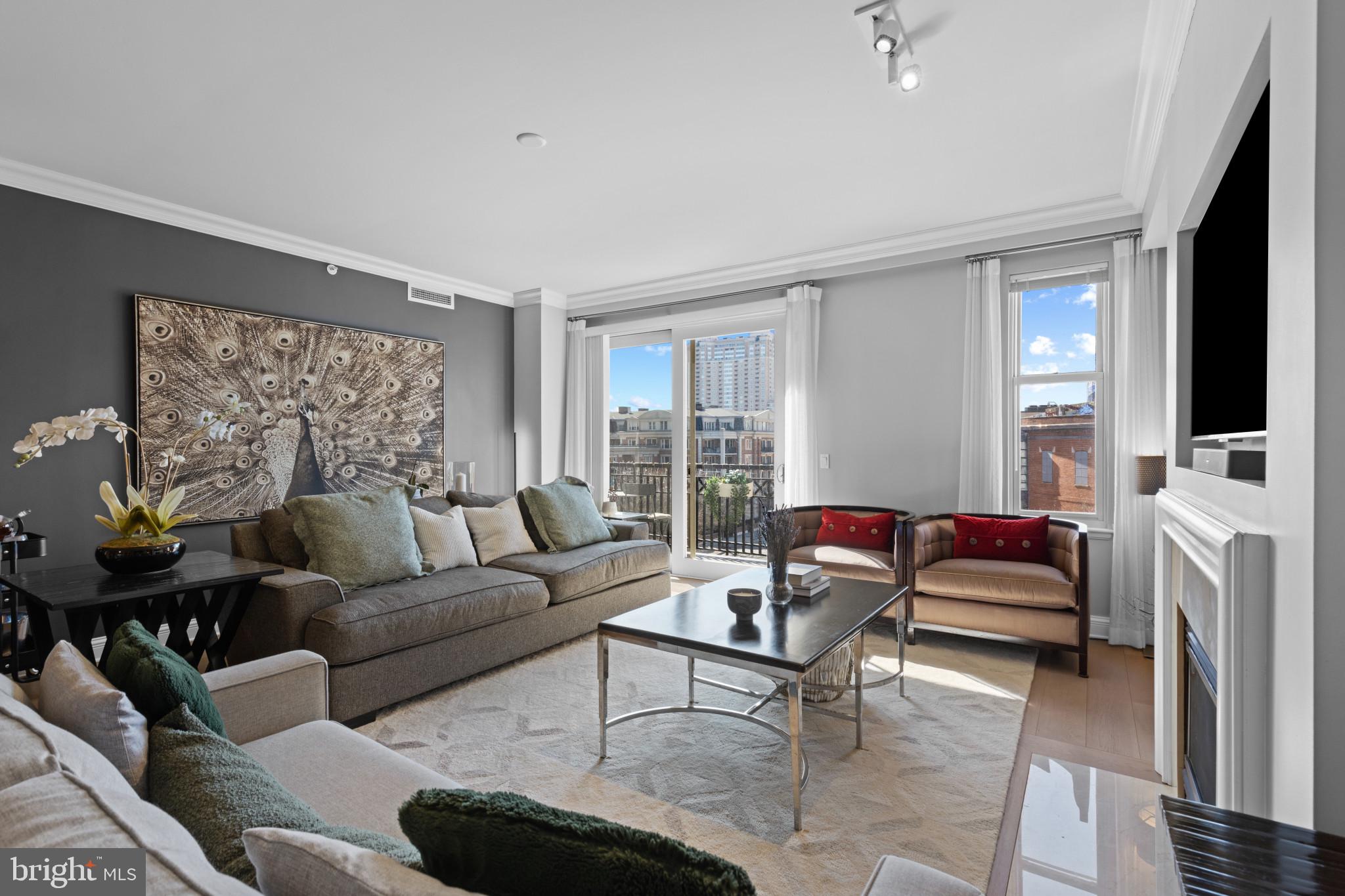 This stunning 1-bedroom, 1.5-bathroom residence at The Ritz-Carlton Residences with abundant natural light and sophisticated design spans over 1,500 square feet and features elevator entry leading into the spacious living space. The gourmet kitchen boasts granite countertops and premium stainless-steel Viking appliances, seamlessly flowing into the open dining and living areas. The living room is centered around a gas fireplace and opens to a comfortable multi-room balcony. The expansive primary suite offers a spa-like marble bathroom, two spacious walk-in closets, and additional access to the balcony. Enjoy beautiful sunsets and gorgeous views of Federal Hill. Residents enjoy world-class five-star amenities, including 24/7 concierge, valet, and security services, an indoor heated saltwater pool, a state-of-the-art gym with a movement room, a private theater, board and club rooms, guest suites, and more. Minutes away from Baltimore’s vibrant arts district, as well as Ravens and Orioles games and with convenient access to BWI, I-95 South, and Penn Station, this residence provides the perfect blend of luxury, comfort, and accessibility. Discover waterfront living at its finest at The Ritz-Carlton Residences.