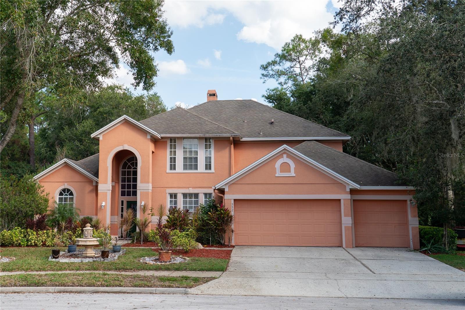 PRICE REDUCTION Location Location in Lake Mary upscale Golf Community with Driving Range, Carts and Club House,  close to all major roads.  Water Lakes and Pond views through out Sub Division.  Florida is calling with 1/4 acre lot  on Cul-De-Sac Dead End Road plus 4000 sq. ft. that features large rooms of opened  space 4 Bedrooms, 4 Baths, Exceptional Kitchen, fabulous Down Stairs Large Master Bedroom with exception large Bathroom. Bedroom 24 X 13 plus 19 X 13 Bath Room with Walk In Closet and Office. Separate Dining Room WITH UPGRADES, LIVING ROOM WITH FIREPLACE, PLUS LARGE FAMILY ROOM. Other 3 Bedrooms are Upstairs with Bonus Room.  3 Car Garage oversized  672 sq. ft. with door to outside plus one 21 x 8 Screen Room plus 16 x 8 2nd Opened Porch with roof covering. Inside features large rooms for living comfort. Some furniture items may be available.  Put on list to see if you are moving to sought after Lake Mary with excellent schools and close to all attractions, Orlando and the Ocean. Snow is gone up North, Move in Time for start of New School Year, Sun Shine is waiting to welcomes you to Great State of Florida.   Contact us for any details or questions.