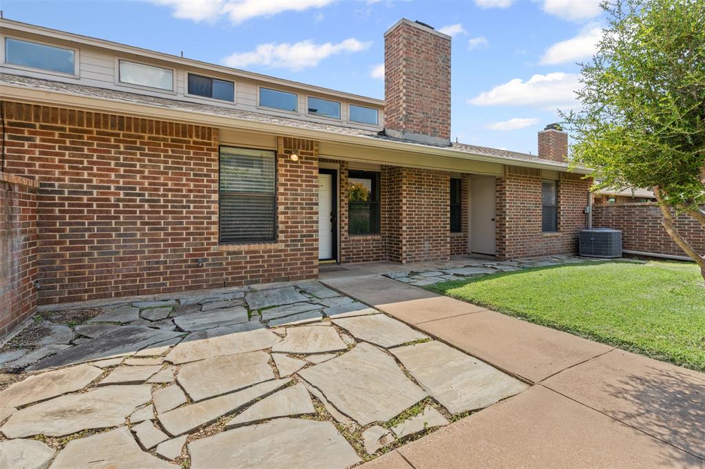 Welcome to your future home at 1125 Forest Creek Street, located in the heart of the desirable Timber Creek area of Benbrook, TX! This spacious townhome offers an inviting and low-maintenance lifestyle that you'll absolutely love. Step inside and be greeted by high ceilings that create a bright and open atmosphere in the living area with a cozy fireplace.   The main level features two ensuite bedrooms, providing comfort and privacy right at your fingertips. The kitchen is perfect, boasting sleek granite counters and stainless appliances, perfect for preparing meals and entertaining guests.  Upstairs, you'll find a versatile bonus loft space—ideal for a home office, exercise room, or cozy reading nook.  The outdoor flagstone courtyard is your private oasis, requiring minimal upkeep while offering a perfect spot for relaxation or intimate gatherings. With 1,387 square feet of living space on a 4,500 square foot lot, this home strikes the perfect balance between comfort and convenience.   The home has 2 dedicated covered, parking spaces. Don’t miss out on this gem of a home in a prime location. It’s time to make your move to Timber Creek!