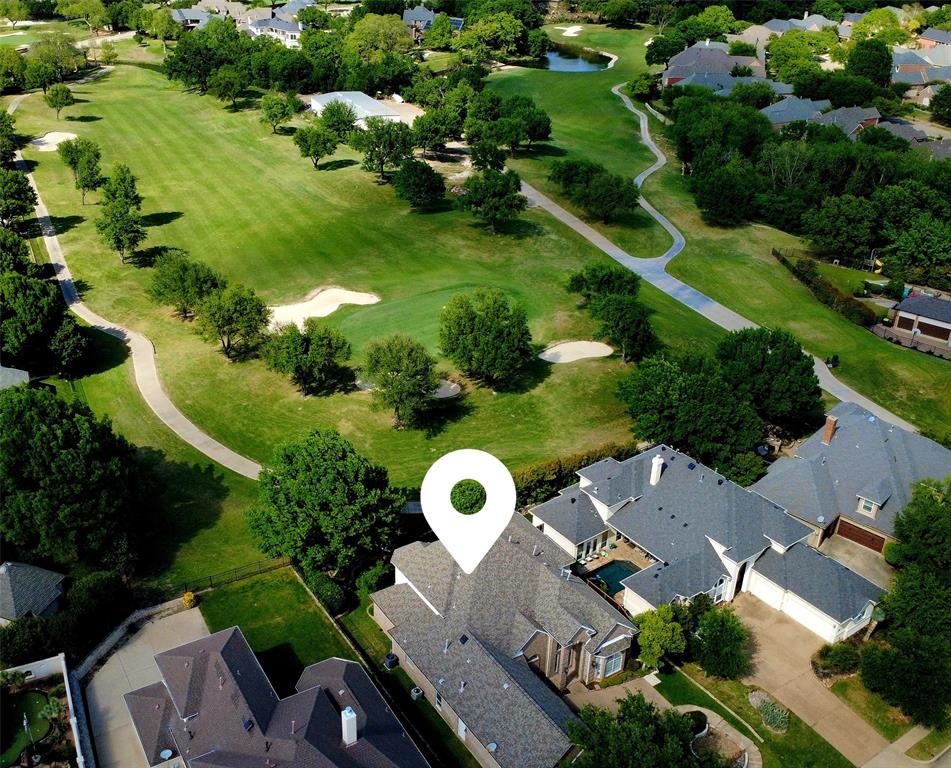 Great Golf Course View Single Family House with reasonably listed price!Dual HVAC systems fully replaced in 2023. Move in with complete peace of mind.Imagine waking up to sweeping golf course views from your own bedroom. This stunning 4 bed, 4 bath, 3,890 sqft home sits on an elevated lot backing the 17th hole in the prestigious Hills at Prestonwood, offering a lifestyle that feels like a permanent vacation.Grand entry foyer with soaring ceilings and crown molding. Open plan living with fireplace flowing into kitchen and casual dining. Tons of natural light throughout.The main floor primary suite features a sitting area, dual fireplaces, his and her walk in closets, and direct backyard access with serene golf course views. Every bedroom has its own private bath.Spacious gameroom upstairs. 3 car garage. Walking distance to Indian Creek Park, 2 minutes to Arbor Hills Nature Preserve, 10 minutes to Legacy West. Top rated Plano ISD.