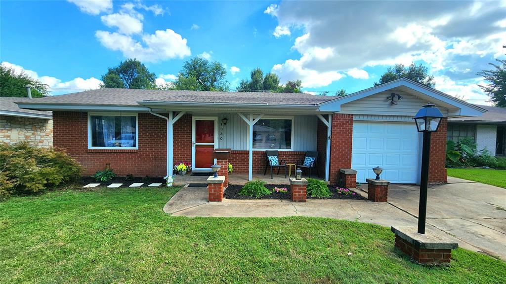 Welcome to Nichols Hills, this beautiful Home is ready for you under 300k! Westminster Place has recently been Re-Zoned for a Cul-de-Sac & Park which is already underway at Greystone, just 4 houses down. Zoning also includes the provision for Two-Story Home Builds! This 1193 Sq.Ft. home has been occupied and well cared for by the original Family since it was first built in 1951!  The property was once 3 bedrooms, it has been renovated into a 2 bedroom; for a larger primary bedroom option, however, it can easily be converted back into 3 bedrooms ,or for an office space should you desire. You will see elements of vintage charm mixed with modest updates including the original Parquet wood flooring underneath the carpets, re-finished woodwork throughout the home, upgraded Windows, a 12x20 Storage Building installed in 2005, an incredibly large poured patio on a spacious back yard lot, and newly landscaped gardens in the generous front yard! Come take a tour of this amazing property before it's gone! 

**Property to be sold ***As IS***