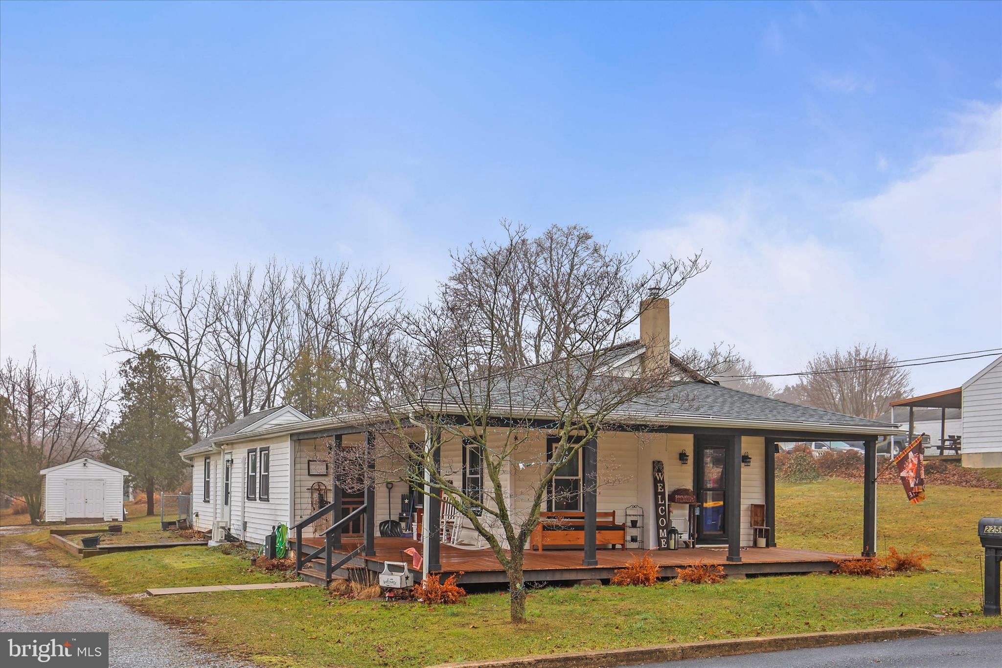 Charming modern farmhouse-style home in West York offering comfort, character, and space to enjoy. This home features 2 bedrooms and thoughtful updates, including a beautifully renovated mudroom, eat-in kitchen, and updated bathroom. The master bedroom features exposed beams from the Stran Theatre in York. The inviting front porch provides the perfect place to relax, while the large yard offers plenty of outdoor space for gardening, entertaining, or simply enjoying the surroundings. A picturesque pond creates a stunning view in the summer months, adding to the property’s peaceful feel. The unfinished basement and multiple storage sheds provide ample storage and future potential. A wonderful opportunity to enjoy farmhouse charm with modern touches.