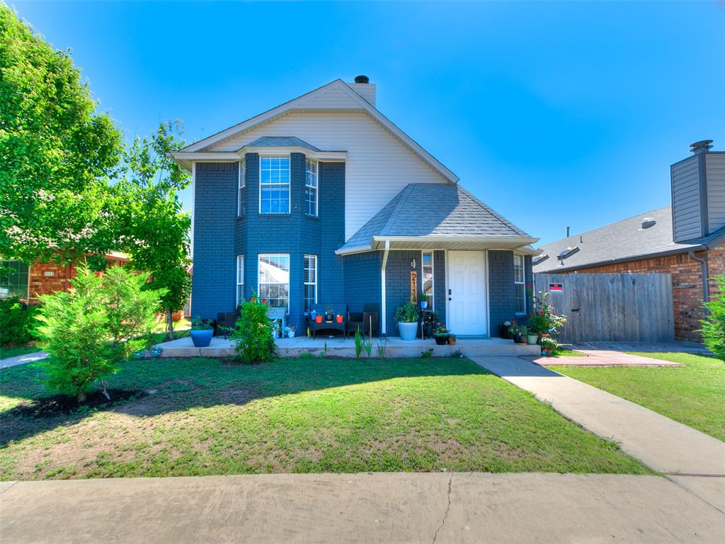 Welcome to 2114 Westmore Drive in Moore, OK — a beautifully maintained 4-bedroom, 2-bath home offering the perfect blend of comfort, space, and functionality. From the moment you step inside, you’ll appreciate the bright, open living area featuring soaring vaulted ceilings, abundant natural light, and a stunning floor-to-ceiling fireplace that creates a warm and inviting focal point.The spacious kitchen combines style and practicality with granite countertops, generous cabinet space, and modern appliances — ideal for both everyday living and entertaining. The convenient main-level primary suite provides privacy and ease, while three additional upstairs bedrooms offer flexible space for family, guests, a home office, or hobbies.Thoughtful recent updates to major systems and finishes add peace of mind and enhance the home’s overall comfort and efficiency.Step outside and enjoy your own backyard retreat complete with a covered patio, fully fenced yard, and above-ground pool — perfect for summer gatherings, relaxing evenings, or weekend fun. In addition to the attached two-car garage, the oversized carport provides extra covered parking for vehicles, boats, or recreational toys.Located in a desirable Moore neighborhood with quick access to schools, shopping, dining, and major highways, this move-in-ready home offers convenience, versatility, and plenty of space to enjoy both inside and out.