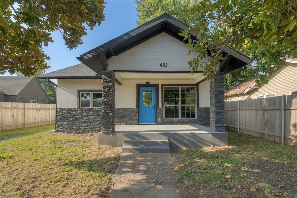 Beautifully remodeled home just minutes from Downtown OKC! This move-in ready home features an open floor plan, tile flooring throughout, granite countertops, custom cabinetry, a walk-in pantry, stylish electric fireplace, and a spa-like primary bath with a tiled walk-in shower. Enjoy a fully fenced oversized backyard with plenty of room to entertain or expand. Conveniently located near downtown, restaurants, shopping, and major highways. Buyer to verify all information, including schools.