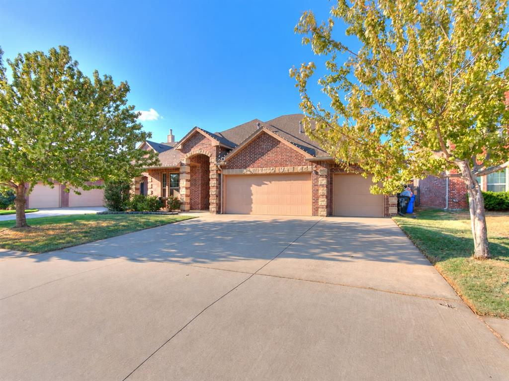 Excellent Norman location!  This spacious property offers an open floor plan featuring four bedrooms, three full bathrooms, a dedicated study, and a huge upstairs 4th bedroom (or bonus room) complete with a full bathroom and oversized walk-in closet.The kitchen provides abundant cabinet space, granite countertops, a walk-in pantry, gas cooktop, built-in oven and microwave, and a convenient breakfast bar.  The kitchen island will stay with the home!  The large dining area flows into the open living room, where a beautiful gas fireplace and plenty of natural light create a warm and inviting atmosphere.Outside, enjoy a huge backyard with a covered patio and potential to create a backyard oasis! Additional features include a three-car garage, storm shelter, and sprinkler system.Conveniently located near highway access, the Lloyd Noble Center, the University of Oklahoma, Cobblestone golf course, Lake Thunderbird, shopping, dining, and entertainment. Neighborhood amenities include walking trails, a swimming pool, basketball court, and soccer field. Sellers are offering a $3000 paint allowance.  Schedule your private showing today!