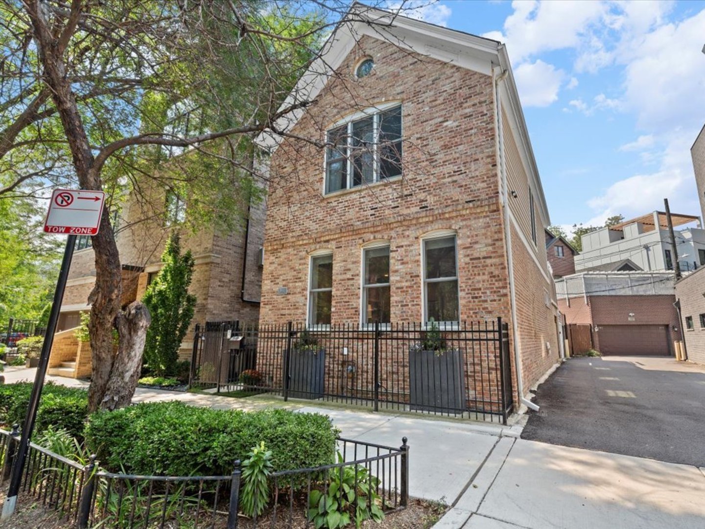 Discover a rarely available Single Family Home in one of Lincoln Park's most desirable locations! This sun-filled 3 bedroom, 3.5 bath residence combines modern updates with timeless charm, all just steps from Armitage/Halsted boutiques, cafes, restaurants, North Avenue shopping, and only 2 blocks to the El with easy expressway access.  Completely refreshed and move-in ready, the home offers multiple outdoor living spaces: a fenced yard perfect for pets, a private patio off the kitchen ideal for grilling, and a brand-new private garage roof deck (2025) designed for entertaining or summer relaxation.  Inside, an inviting living room features refinished hardwood floors (2024), a gas fireplace, and custom built-ins. The chef's kitchen showcases Wolf and Subzero appliances, a Miele dishwasher, quartz counters with a waterfall edge, walk-i pantry, and  a built-in banquette for cozy family dining. Upstairs there are brand new hardwood floors throughout (2024) spacious bedrooms each include en-suite baths.  Updated primary bath (2024) with custom double sink cabinetry, quartz counters, porcelain tile and a generous walk-in closet.  The fully finished lower level expands your living space with a family/playroom, guest bedroom, full bath, and a built-in Murphy bed with abundant storage.  Additional highlights include 9.5 foot ceilings, new gas logs, a private 1-car garage, newer mechanicals (furnace, hot water heater, AC, washer/dryer), upgraded insulation, and thoughtful improvements throughout.  Finished attic space with floor, drywall and electrical.  This is a true Lincoln Park gem-offering single-family living in a prime location with walkability, style, and space that's hard to find.