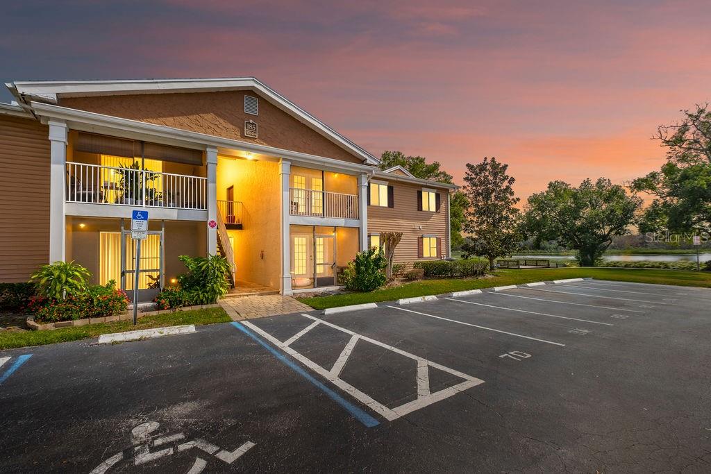 Lakefront community condo in a PRIME LOCATION! This bright 2-bedroom, 2-bathroom CONDO on the second floor with vaulted ceilings offers spacious, open living in a gated community with a private lake dock. Enjoy being minutes from Costco, Aldi, Fresh Market, and Publix, with easy access to major roads for commuting. The area is served by top-rated schools, making it perfect for families. All appliances are included with the sale: Refrigerator, Stove, Dishwasher, Microwave, Washer, and Dryer. Amenities include a CLUBHOUSE, FITNESS CENTER, and COMMUNITY POOL, perfect for staying active and connected. Experience the perfect blend of comfort, community, and convenience!