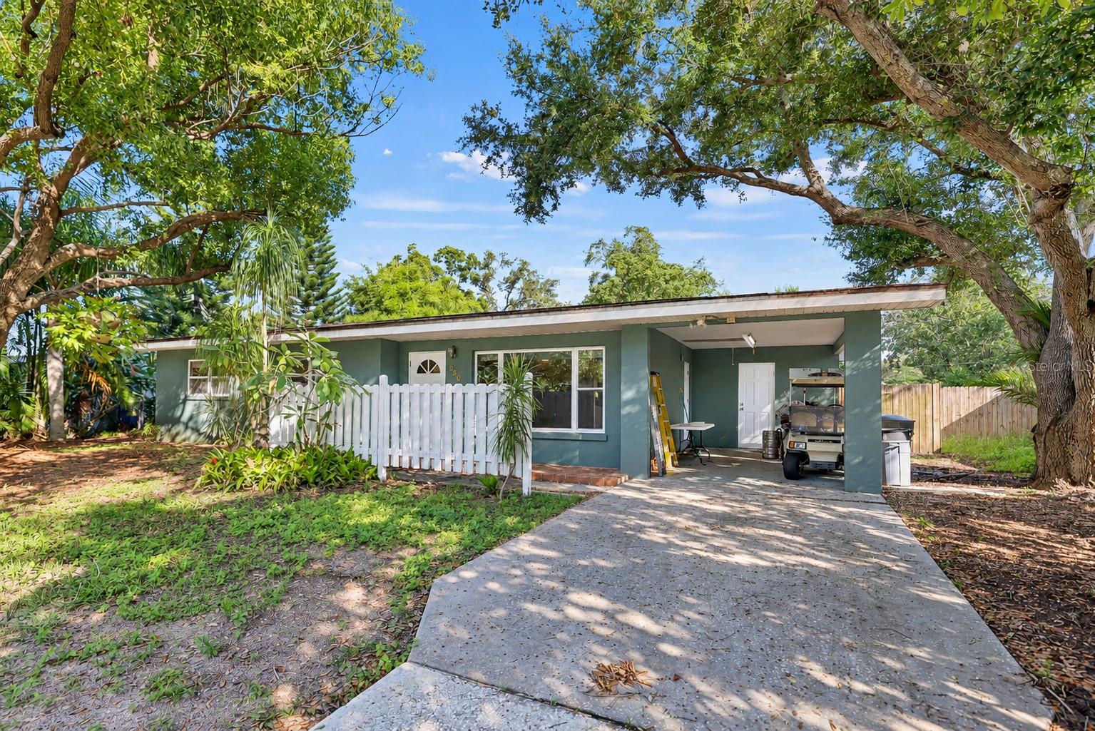 Discover the Best of Delightful Dunedin!Fantastic opportunity to own a 3-bedroom home in the heart of Dunedin! Situated on a generously sized lot and not located in a flood zone, this home offers a wonderful combination of location, updates, and potential. The kitchen features updated cabinetry and new appliances, while newer ceramic tile flooring throughout provides a clean, cohesive look. Step outside to a spacious backyard brimming with possibilities—create your dream outdoor retreat, add a garden, or design the perfect space for entertaining.  Whether you're a first-time homebuyer, looking to downsize, or searching for a property with room to make it your own, this is your chance to get your foot in the door in Delightful Dunedin! Located within the golf cart zone and just minutes from vibrant downtown, you'll enjoy easy access to fantastic restaurants, unique shops, local breweries, the world-famous Pinellas Trail, and the beautiful Gulf beaches.Don't miss your opportunity to enjoy the Dunedin lifestyle! Come see it today!