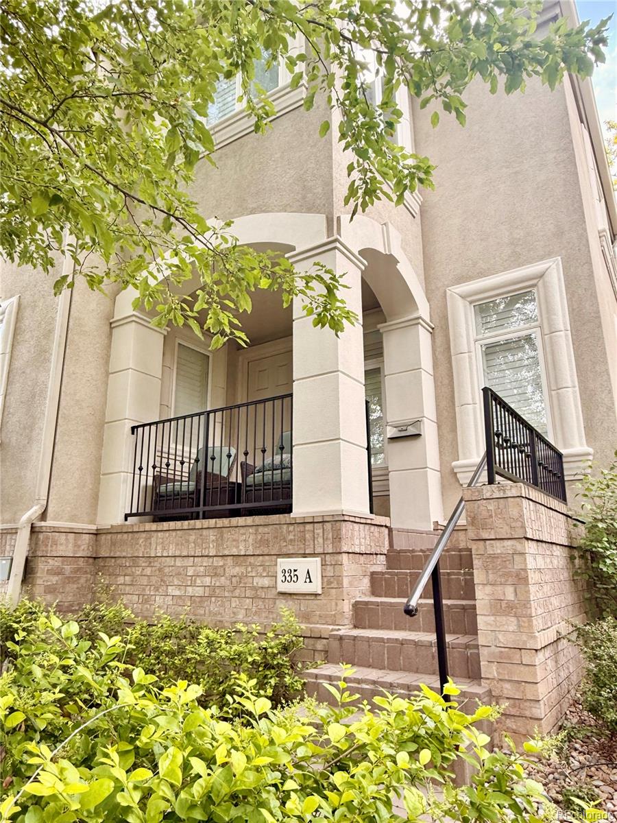 LOCATION, LOCATION LOCATION!!!!!UPDATED home in the heart of CHERRY CREEK. All new carpet and paint, along with new light fixtures. Amazing opportunity to own the largest unit in the complex, which also boasts an incredible covered deck. The home includes many upgraded features, including new light fixtures, flooring, carpet, and paint. The main room features a modern glass fireplace, with a stone facade. The primary bedroom has terrific morning natural lighting, along with Carrara marble finishes in the main 5-piece bath. The primary bathroom has a large soaking tub and a separate shower. Access to not one, but two, walk in closets off the main bathroom. The Lower level has a very large laundry room, with lots of storage and a very handy utility sink. The lower level also includes a huge additional bedroom with a fireplace, which would make for a perfect guest, rec, play, or media room as well. James Manly Park is just across the street.  Very short walking distance from Hillstone, Whole Foods, Moxy, restaurants, shops, and the main part of Cherry Creek.