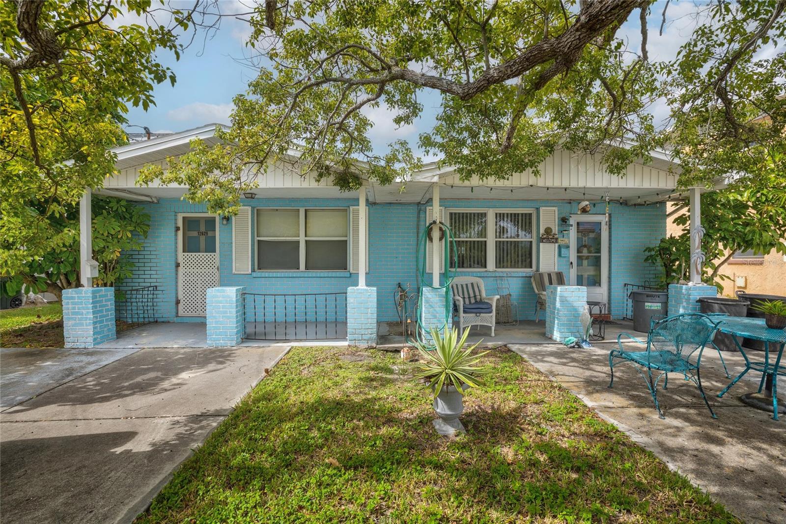 Rare opportunity to own a Waterfront Duplex on a canal with floating dock in Leisure Beach. Property features two separate units with 1BD/1BA Living room area,Kitchen w/ Dining Area, an En Suite Master Bedroom w/walk in closet. Both units have screened in lanai in the rear and storage unit with washer and dryer.  A great investment for a Landlord looking to earn rental income or a person interested in waterfront living. Come and check this one out before it goes!!

*All information deemed reliable but not gauranteed*