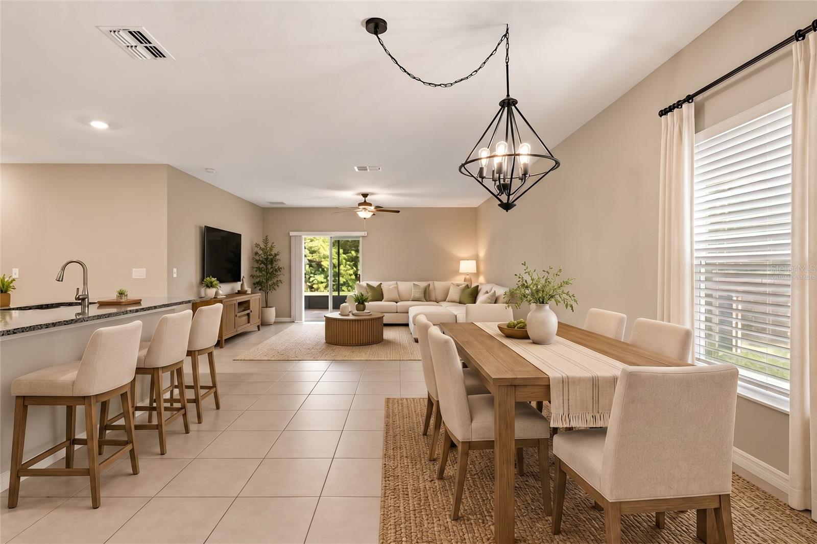 Interior listing photograph at 509 Royal Empress Drive. Virtually staged.