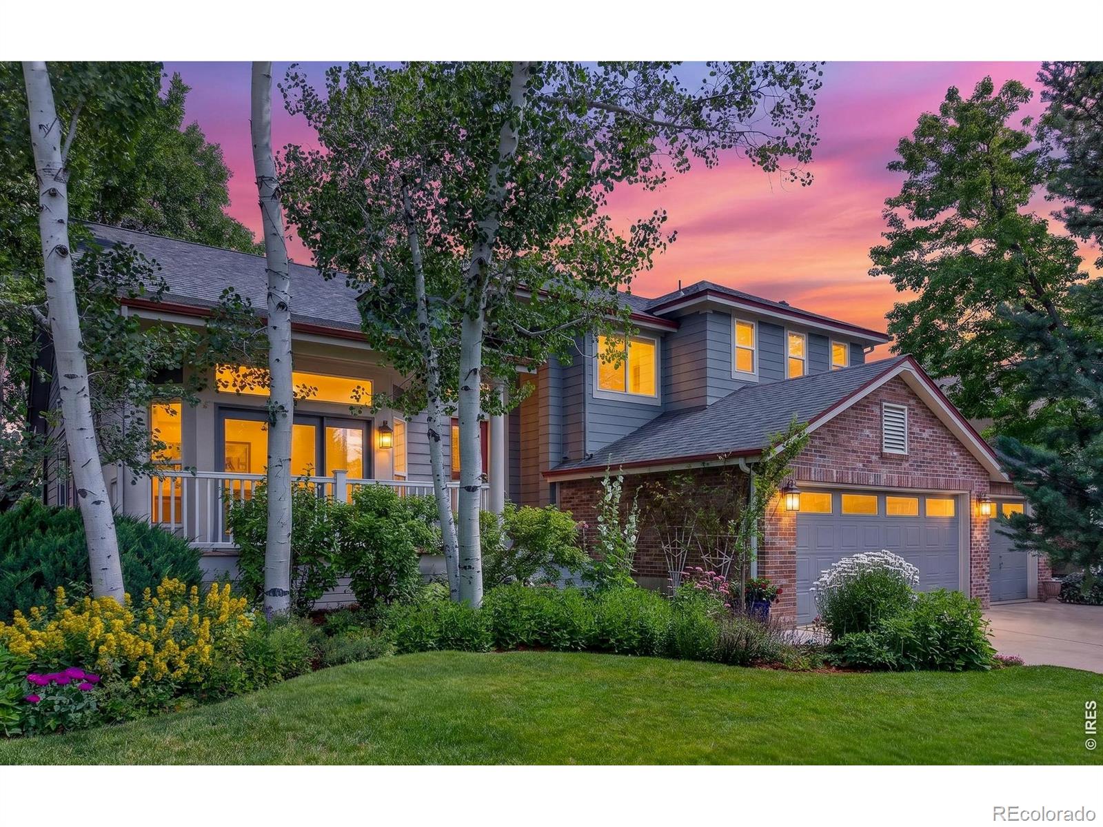 Searching for a meticulously cared for home with a long list of updates and improvements that's also located on an amazing lot, look no further. An open floor plan with vaulted entry featuring four plus bedrooms and four baths, refinished hardwood floors, spacious family room, updated baths and a finished garden level basement offering multiple flex spaces. Walk out to the elevated deck and enjoy the lush landscaping with towering trees and garden beds backing onto expansive Open Space offering both amazing privacy and solitude. And don't miss the Willows pool, tennis courts and park all located just around the corner and it's only 5 miles to the Laughing Goat.