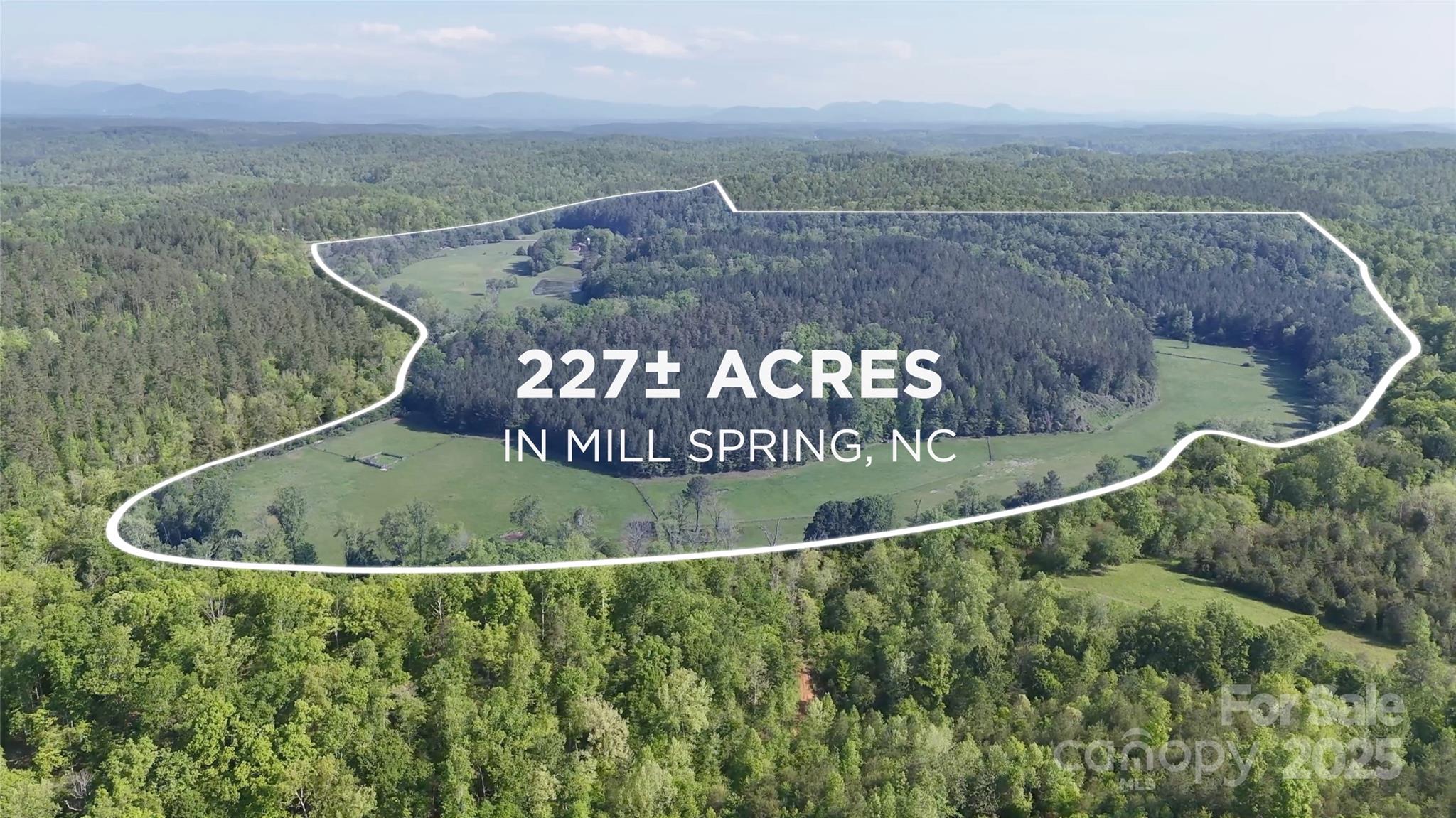 Discover a rare AUCTION opportunity to own a 227± acre riverfront estate in Mill Spring, NC, featuring over 1.5 miles of Green River frontage. This exceptional property boasts 55± acres of fenced pasture, a 30' x 60' metal barn, and a versatile 3-bedroom, 1-bathroom barndominium with a 1,650± sq ft residence and 1,875± sq ft shop. Ideal for equestrian enthusiasts, it's located just 5 miles from the renowned Tryon International Equestrian Center.

The land offers a 5.5-acre stocked pond, hardwood forests, open fields, and abundant wildlife, providing endless opportunities for fishing, hunting, kayaking, and hiking. This property is perfect for those seeking a private retreat, a family compound, or a 1031 exchange investment in a rapidly growing region.

Auction Date: May 29, 2025, at 5:00 PM ET. On-site and online bidding available. Preview on May 23, 2025, from Noon to 5:00 PM. Property sells "AS IS" with no contingencies; buyer pays all closing costs.