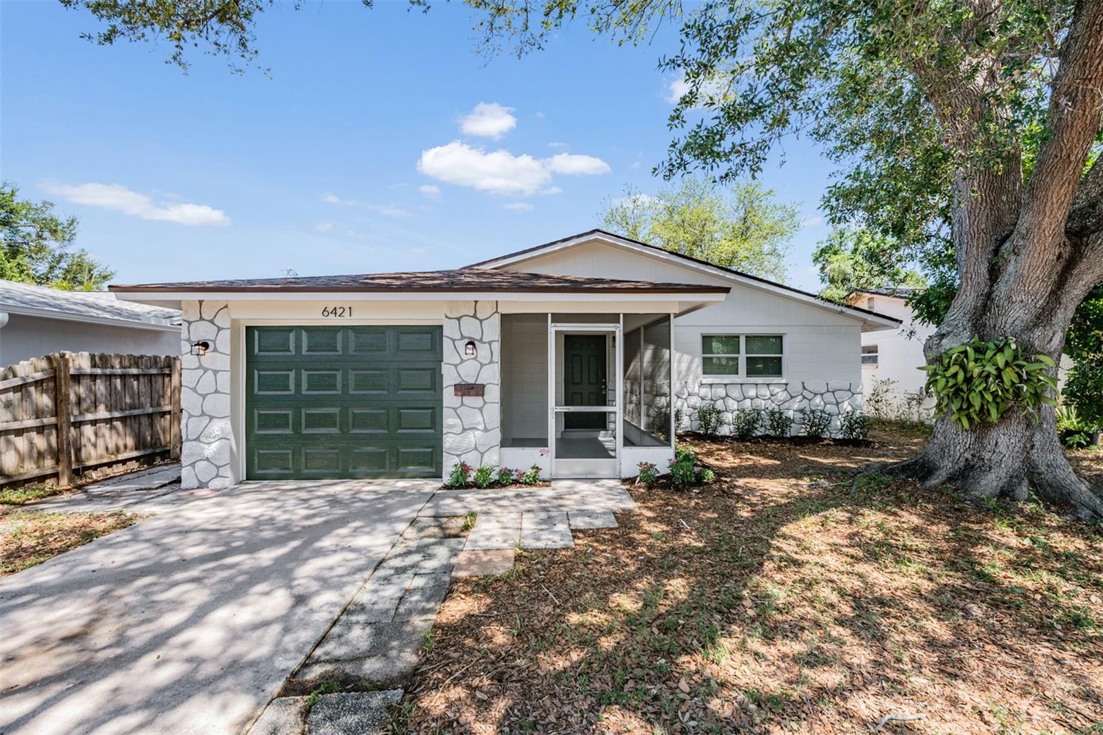 Welcome to this beautifully updated 3-bedroom, 1-bathroom home in the heart of Pinellas County! Featuring a 1-car garage and a spacious,  fenced backyard, this property offers both comfort and functionality for everyday living.Inside, you’ll find brand-new luxury vinyl plank flooring, fresh interior and exterior paint, and a fully refreshed bathroom with a new vanity. The kitchen is equipped with brand-new appliances, with a warranty! Additional upgrades include a 2022 roof and newer windows for energy savings!This home is also connected to natural gas and features a gas water heater—an added efficiency and cost-saving benefit.Perfectly located just minutes from downtown St. Petersburg, world-class beaches, shopping, dining, and major roadways—this home truly offers the best of convenience and Florida living.