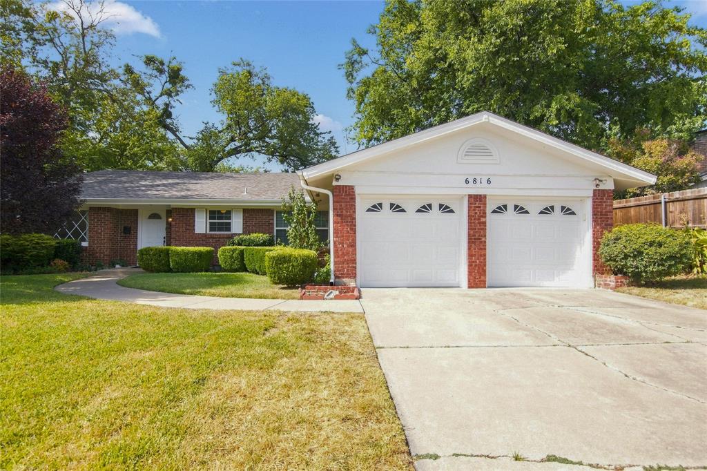Welcome to 6816 Chickering Rd, located in Ridglea Hills, one of Fort Worth's most established and desirable neighborhoods. This 3 bedroom, 2 bath, red brick home has two living spaces and a room overlooking the front yard, that can be an at-home office or a cozy reading nook. The kitchen has newer LG stainless steel oven, dishwasher and refrigerator. Step out of the family room onto the side patio, perfect for entertaining. Large backyard offers plenty of potential and includes a detached shed that could be used for extra storage or a workshop. Property is in need of updates and cosmetic restoration, being sold As Is, but has great bones and is a fantastic opportunity to make your own. Walking distance to Ridglea Hills Elementary and Ridglea Hills Park. Convenient access to Hulen St, Camp Bowie Blvd, Naval Air Station Joint Reserve Base, I-20, I-30 and many amenities including shops, restaurants and entertainment.