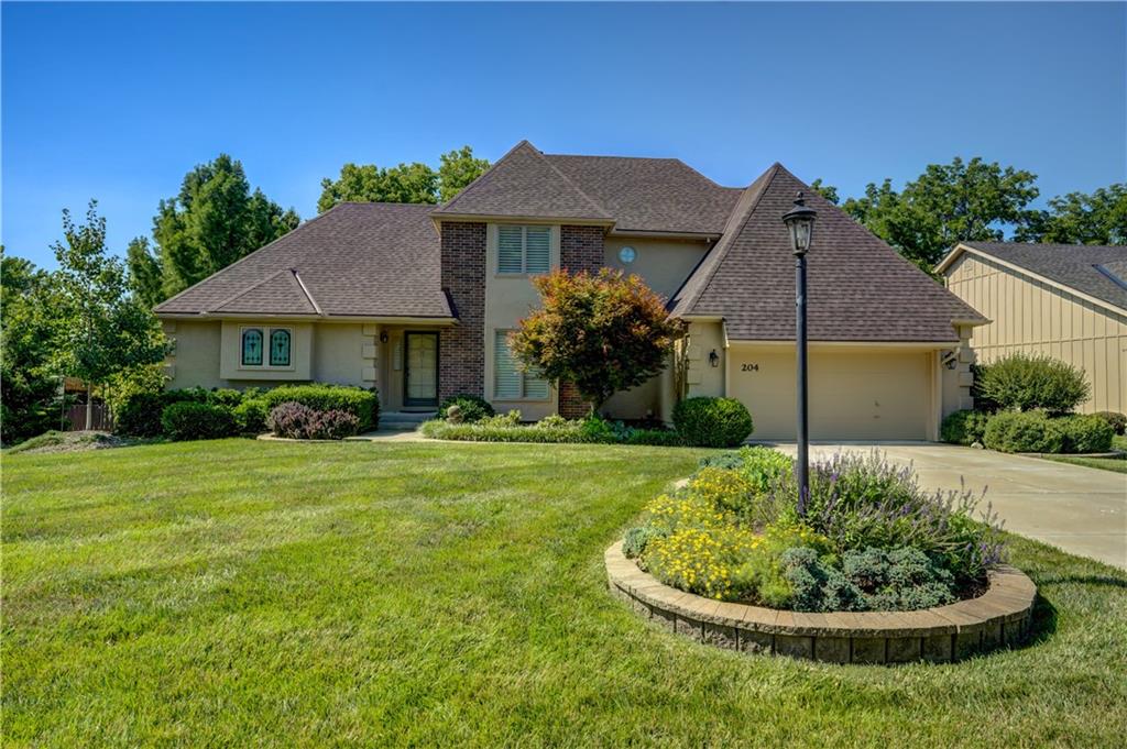 Enjoy your own outdoor oasis in the sought-after community of Lake Winnebago! This updated 4-bedroom, 3.5-bath home offers exceptional indoor and outdoor living. The main-level primary suite has been beautifully remodeled, giving you your own personal spa experience. Wake up each morning and enjoy morning coffee just through the French door access to the backyard retreat. The primary bath incudes heated tile floors, a walk-in closet, and a tiled steam shower featuring body sprayers and a rain head. The remodeled kitchen features high-end appliances including a Wolf gas range, a Wolf warming drawer, Sub-Zero refrigerator, and an integrated drawer dishwasher, along with ample workspace and storage. Updated Andersen windows throughout provide abundant natural light and energy efficiency.Upstairs includes three spacious bedrooms and a fully remodeled bathroom with a zero-entry tiled shower. The finished lower level offers additional living space ideal for media, recreation, or hobbies, along with a non-conforming fifth bedroom or office.  A full bathroom with tiled walk-in shower can also be found, and don't miss the built-in sauna!Outdoor living is highlighted by shaded decks, lake views, mature landscaping, and a well-maintained in-ground pool with newer pump and liner.  The tiled decking and overall layout create an ideal space for outdoor relaxing or entertaining. Additional home improvements include high-efficiency HVAC, new water heater, a recently replaced 50-year composite roof, and a belt-drive garage opener.Don't miss this opportunity to enjoy this incredibly maintained home, in an awesome location on a non-through street.  Lake Winnebago amenities include the Arrowhead Yacht Club, walking trails, equestrian facilities, community pool, park, playground, tennis and pickleball courts, and more. This home also has access to the private 400+ acre lake, perfect for cruising, fishing, and watersports of all kinds!