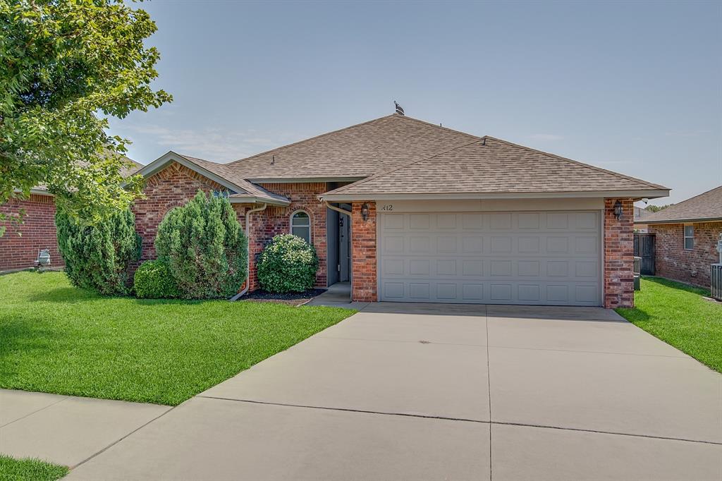 This remarkable home located just a stone's throw away from the OU Campus features 3 bedrooms, 2 bathrooms and brand new carpet.  You enter the home with the master suite on the right and 2 bedrooms/bathroom/utility room to the left; a true split plan.  The living room details jump out as soon as you enter including a stacked stone/oak fireplace, vaulted ceiling and custom shelving.  The living room flows seamlessly into the kitchen with granite counters, beautiful stained cabinetry and subway (marble look) backsplash.  Large dining area with tons of natural light that leads to the backyard.  The master suite is just off the living room and highlights a built in desk/office behind the double doors to the right.  To the left is the master bathroom with double vanities which feeds into the huge walk in closet.  Functional floor plan, amazing location, huge rooms and tons of storage.  This one has it all!