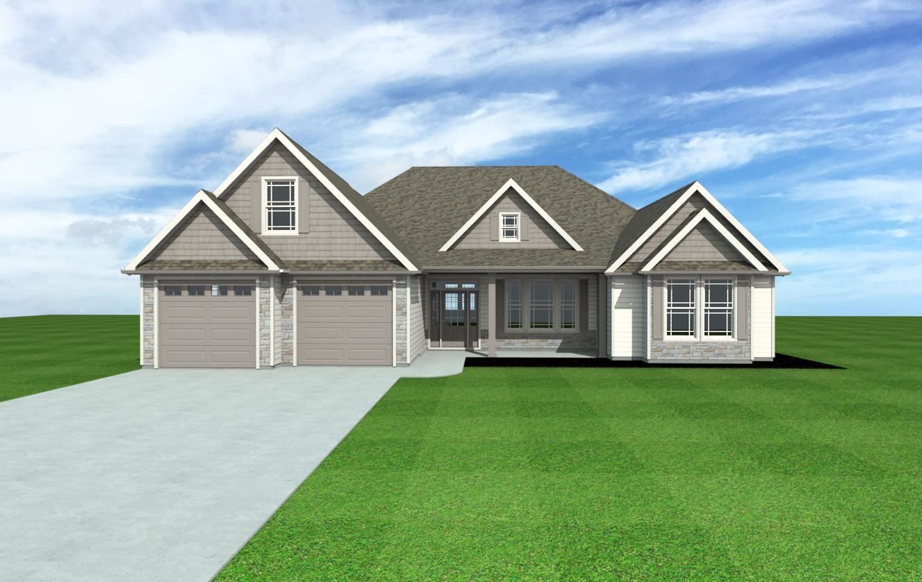The MAYFAIR ELITE floor plan is an open concept home featuring 4 bedrooms, 3 bathrooms, & office/study! Walk-in pantry, and large kitchen with island and nook. Quartz counters throughout. Standard features in this home include concrete plank and stone exterior, architectural shingles, soffit exterior lighting, 11-foot ceilings in LR & Kitchen, crown molding with rope lighting in the primary bedroom and living room. Large, tiled shower with accent in the primary bathroom, electric water heater, large back deck that is partially screened in! Preferred lender & attorney closing cost incentives!!! Lot 48