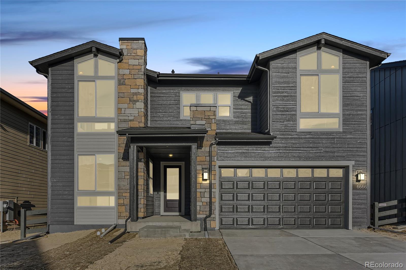 Available NOW! Gorgeous two story home in The Canyons.  This home has 4 bedrooms, 3.5 bathrooms, loft, study, fireplace, covered patio and 3-bay tandem garage.  Design finishes include COREtec Enterprise 9" luxury plank flooring in Berkshire Elm,  AZT DT New Venatino engineered stone counter tops, full height stacked stone fireplace surround, and Yorktowne Brockton Maple Dockside cabinets.  Please contact community representative for complete details.  The Canyons Metropolitan Districts provide various services to the property and in addition to the estimated taxes, a $30 per month operations fee is imposed.