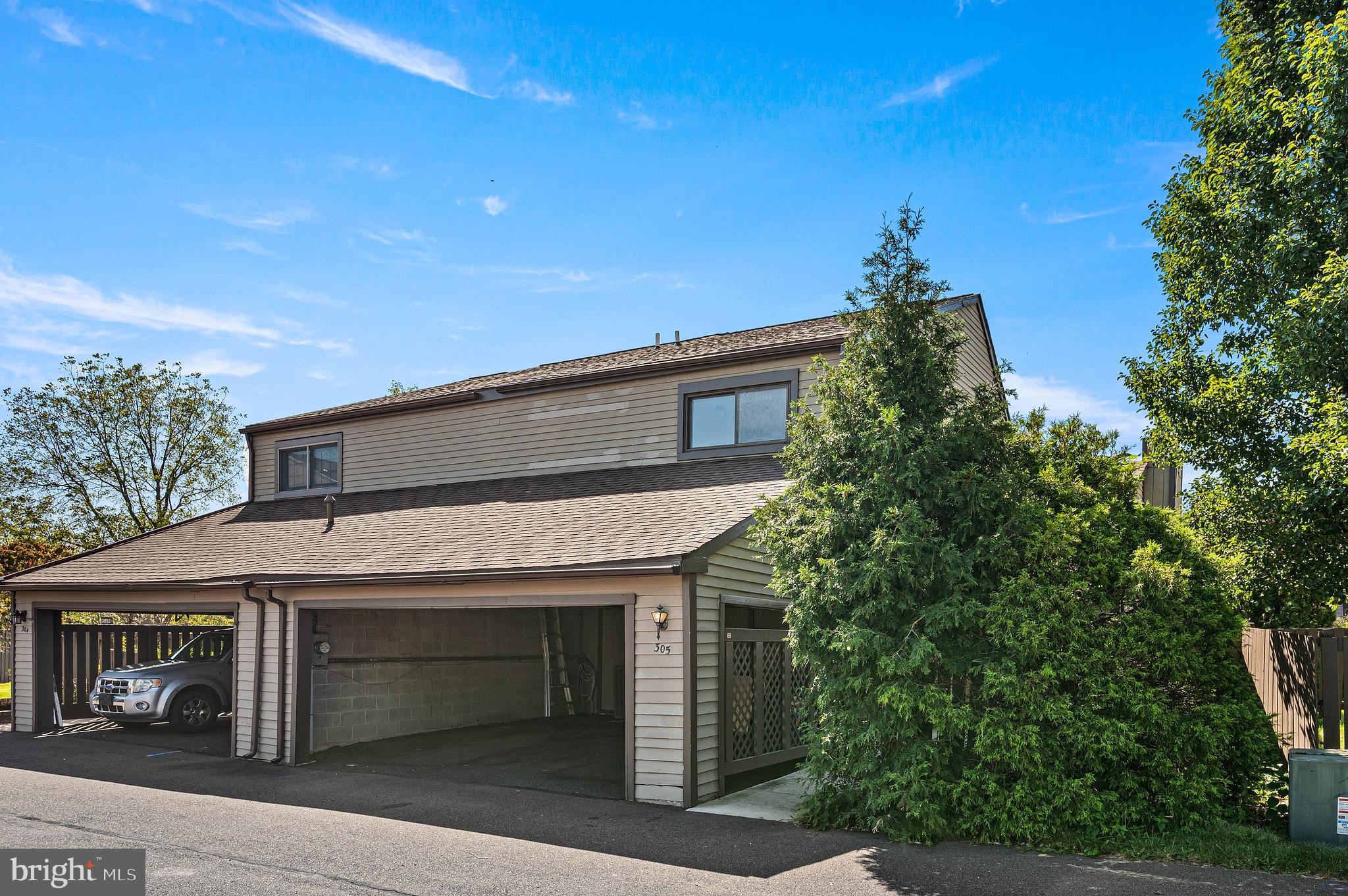 This lovingly renovated twin home in Birchwood is move-in ready - the current owners have done all the work! Renovated from top to bottom in 2023/24, this 3 bedroom, 2.5 bath offers 1,668 sq. ft. of thoughtfully designed space. The entrance hall, which opens directly into the spacious living room, features a large foyer closet and room to get settled when you arrive home from a long day. The first floor also includes a renovated eat-in kitchen with energy-efficient stainless steel appliances and butcher block countertops.  Enjoy the convenience of a main-floor laundry, powder room and an entry-level bedroom/office that could easily be converted back to a dedicated dining area. Upstairs, you'll find 3 good-sized bedrooms, including an owner's suite with full bath, and a full hall bath. Outside a level, fenced-in lot with raised garden beds is waiting for your herbs and veggies next year. The two-car carport offers storage space in addition to covered parking. Just minutes away from parks, the Perkiomen Trail, shopping and restaurants, you have everything you need close enough for convenience while tucked away in the quiet Birchwood community. Schedule your showing today!