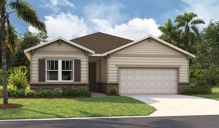 Under Construction. Welcome to the Augusta, a beautifully designed 1,960-square-foot home featuring 4 bedrooms and 2 bathrooms with an open-concept layout that feels bright, spacious, and inviting. The heart of the home seamlessly connects the kitchen, dining, and living areas, creating the perfect space for entertaining and everyday living. A striking four-panel sliding patio door floods the home with natural light while providing an effortless transition to outdoor living. Thoughtfully designed with functionality in mind, this home offers an abundance of storage throughout, including spacious closets and convenient storage solutions to keep everything organized. Combining airy living spaces, modern design, and practical features, the Augusta delivers the comfort and flexibility today's homeowners are looking for. SAMPLE PHOTOS, actual homes as constructed may not contain the features and layouts depicted and may vary from image(s).