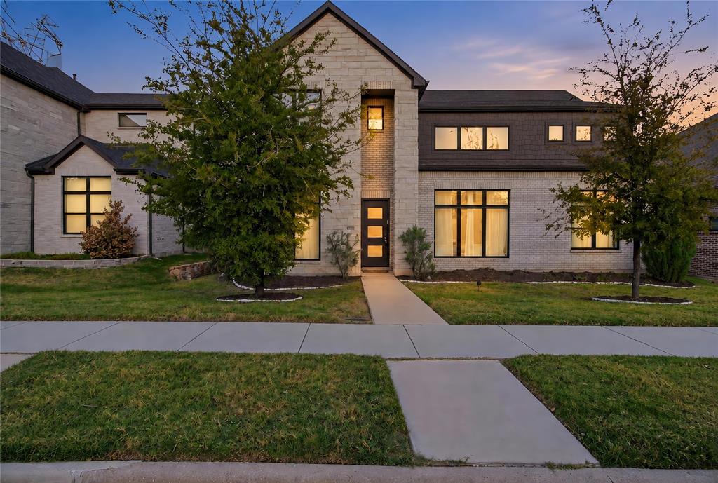 Newer construction in an established Plano neighborhood is hard to find. Built in 2022, this 4-bedroom, 3.5-bath home offers over 3,200 square feet in well-regarded Plano ISD, near Medical City Plano, major highways, shopping, and dining. Two primary suites on separate floors and ensuite bathroom access for every bedroom make this home stand out.Step inside to high ceilings, oversized front windows, and a striking wood-and-wrought-iron staircase. Just off the entry, a flexible room works as a formal dining room or sitting area, while the private office offers a dedicated place to work. Straight ahead, the living room opens to the kitchen, where a large granite island creates a natural gathering spot. Gas cooking and a spacious pantry round out the kitchen. Tucked behind it, the downstairs primary suite features a spacious bedroom, walk-in closet, and private ensuite bathroom with dual vanities, a soaking tub, and separate shower.Upstairs, a generous game or media room offers space to relax or entertain. The second primary suite has its own bedroom and private ensuite bathroom with dual vanities, a tub, and separate shower. A bonus room accessed through this bathroom offers flexible space for hobbies, storage, or a private retreat. Two additional bedrooms share a Jack-and-Jill bathroom with separate vanity and bathing areas.A laundry room with sink, tankless water heater, and rear-entry garage add convenience. Out back, enjoy a private yard with no homes directly behind it. The rear garage keeps vehicles tucked away, while street parking provides room for guests.Enjoy a newer home without sacrificing established Plano convenience. Medical City Plano, shopping, restaurants, and major routes like the Dallas North Tollway and President George Bush Turnpike are nearby. With two primary suites, flexible living spaces, and room to entertain, this home offers space, privacy, and a central Plano location.