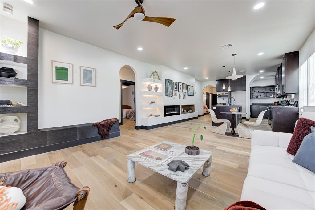 **OPEN HOUSE THIS SATURDAY 1/31 FROM 2-4 PM!** Welcome to the one of a kind, custom, new construction home at 1524 NE Euclid Street. You will NOT find another home like this one, with custom designs and finishes throughout! Pull up to the home and before you step inside, you will notice a privacy driveway, with the garage in the back of the home, for added safety. Walk up and find a beautiful covered front porch, great for sipping your coffee in the morning and enjoy the sunrise. Inside, you will find luxury and unique finishes throughout. Engineered hardwood flooring boasts throughout the entire home, as well as custom made cabinets on-site throughout, a pot filler for your coffee station, a wrap around butler's pantry, and MORE, unique and high end light fixtures, hardware, lighting, and more! Additionally, the space is utilized to perfection, not only giving you 3 oversized bedrooms and 2 full bathrooms, both featuring double vanity sinks, but also a pocket office and oversized closet in the primary suite, making this an owner's dream! Additionally, find a soaking tub and standing shower combo in the primary, great for those days you want to relax after a long day. This home is a ONE OF A KIND, and just steps from OU Medical, downtown OKC, and just next door the park is getting a multi million dollar renovation thanks to MAPS 4. **ASK HOW YOU CAN BE ELIGIBLE FOR UP TO $10,000 IN GRANTS AND DOWN PAYMENT ASSISTANCE!!!**