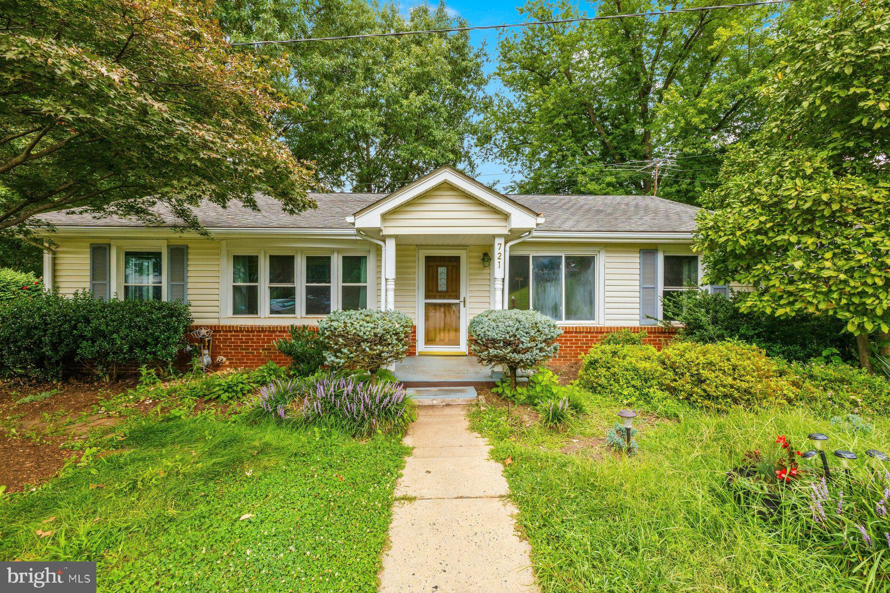 Opportunity awaits in one of Leesburg’s most convenient in-town locations. Priced to reflect its current condition, this handyman special offers the perfect opportunity for a buyer with vision to renovate, customize, and create a home that truly reflects their style. Bring your ideas and unlock the possibilities this property has to offer.This one level, 3-bedroom, 1-bath rancher sits on a flat, fully fenced lot with mature shade trees and a large rear deck made for summer evenings. The floor plan already works: a 16 foot living room with hardwood floors, a separate family room off the kitchen, three nice sized bedrooms, and an oversized 20 foot mudroom and sun space stretching across the back.  Kitchen and bath are original and the carpet is already up in several rooms, so you are starting closer to the studs than most. Sold strictly AS IS and priced to reflect condition. Minutes from historic downtown Leesburg's King Street shops, restaurants, and events, with quick access to Route 7, Route 15, and the Leesburg Bypass. Catoctin ES, J.L. Simpson MS, Loudoun County HS. Make your appointment today!