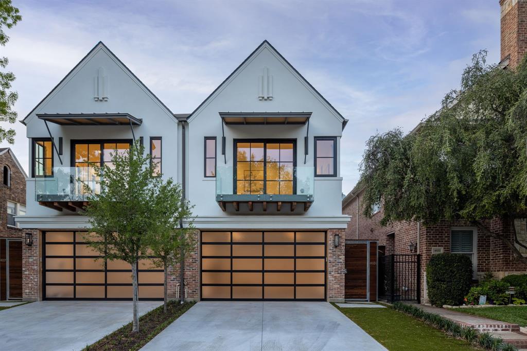 Newly constructed luxury single-family attached home by Hudson Construction, ideally located in the heart of Oaklawn. Designed with a stylish open floor plan, this residence is filled with natural light year-round. Spanning 3,413 sq. ft., it offers 3 bedrooms, 3 full baths, and half baths. The first floor showcases a sophisticated dining area, a chef’s kitchen with premium appliances, an oversized island, a wine cooler, and a spacious living area. Upstairs, the second floor features a generous primary suite along with two additional ensuite bedrooms. Additional highlights include an elevator, a 2-car garage, and hassle-free, zero-yard maintenance, all with no HOA. Enjoy walkability to the Shops of Highland Park, Equinox, and more.