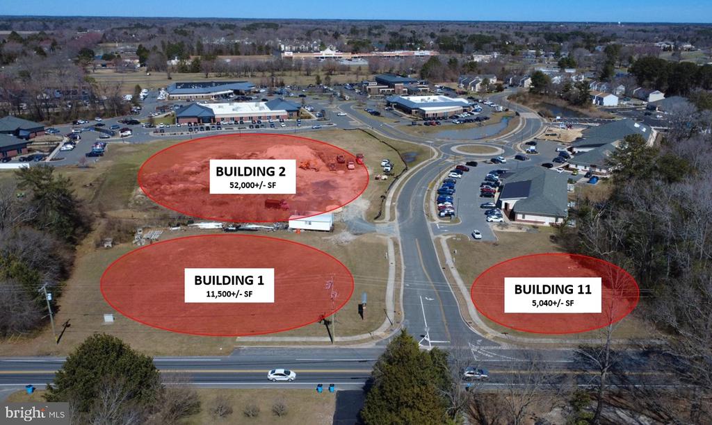 Building #2 is a Build to Suit 52,000+/- SF medical professional building.  Options range from a 5,040+/- SF building, a 11,500+/- SF building, and a 52,000+/- SF building with a minimum of 2,500 SF.  Over 68,000+ SF of build-to-suit professional/medical office space in 3 lots/buildings available for sale and/or lease within Woodbrooke in Salisbury, MD.   The Woodbrooke campus offers great visibility with easy access to Routes 50 & 13 and the Bypass. Join Tidal Health, Peninsula Orthopedic Associates, Chesapeake Healthcare, Peninsula Imaging & more!  Starting at $350 PSF and also available for lease starting at $25 PSF.