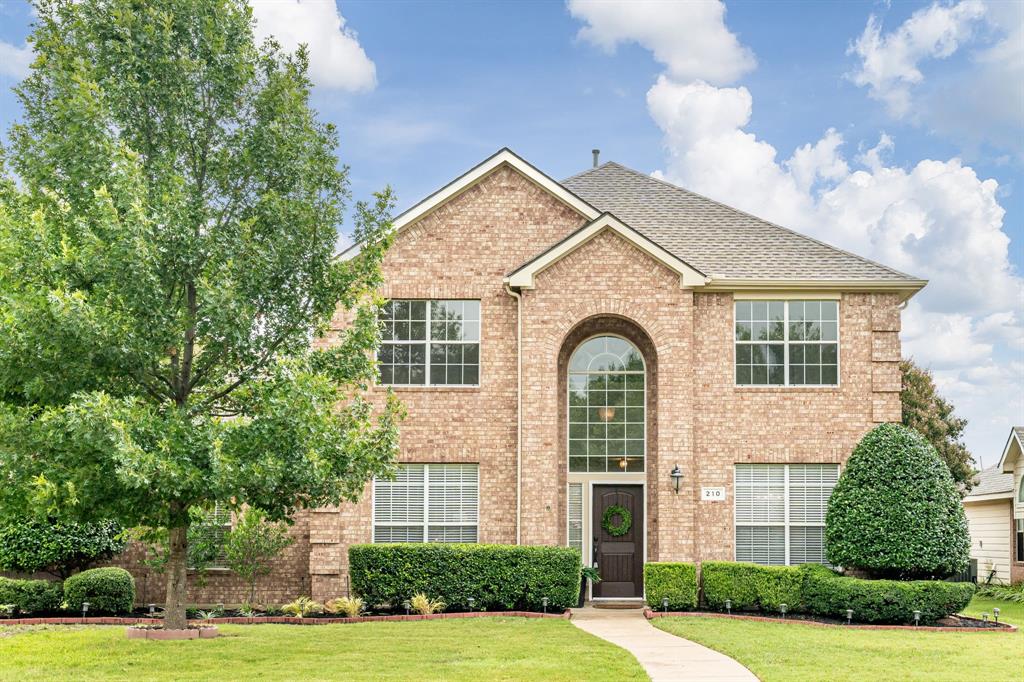 ~Simply Perfect~ What a gem in the heart of Allen, just moments from Celebration Park! The curb appeal is a showstopper with a manicured lawn, pavestone-bordered flower beds, neatly trimmed Hollies, and a mature pecan tree with a tree-ring flowerbed. A striking colonial-style front door with sidelite welcomes you under a grand two-story arched entry crowned by a transom window. Inside, the home has been lovingly refreshed from top to bottom. Say goodbye to popcorn ceilings and hello to smooth finishes, fresh paint, updated flooring, and stylish touches throughout. The Living Room features a cozy fireplace, and the layout includes a spacious Game Room perfect for play, work, or entertaining. The kitchen is amazing with pendant lighting, quartz countertops, an undermount sink, stainless steel appliances, a brand new dishwasher installed at the end of 2024, white cabinetry with hardware, and recessed lighting, where beauty meets everyday function. The primary suite is a true retreat with a beautifully updated bath and a walk-in closet featuring a refreshing window. Other updates include door hardware, attic insulation, updated ductwork, and the full replacement of 32 windows for improved comfort, energy efficiency, and curb appeal. This upgrade is especially notable in Allen, where fogged windows are a common issue. Out back, enjoy raised garden beds, a storage shed, and a handsome board-on-board fence with metal posts. Just a short stroll to CELEBRATION PARK, 100 acres of family FUN with sports fields, a Sprayground, hike and bike trails, pavilions, stocked ponds, and year-round events. Start planning the party now because you will have front row seats to the best 4th of July fireworks in the Metroplex, the Allen USA Celebration, right from your own backyard. This one checks all the boxes and offers incredible value in a prime Allen location. Stop Looking and Start Packing! MUST SEE!