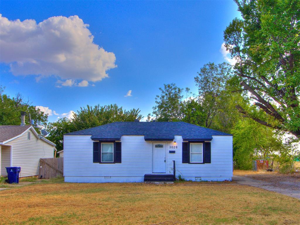 Amazing first time home buyer or investment opportunity is southwest Oklahoma City! This cozy charmer comes with sleek hardwood floors throughout the living room and bedrooms, a brand new roof, as well as new laminate flooring in the kitchen.  It also comes with a very spacious backyard for get togethers and family activities.   Like having some extra space? Then you'll love the huge detached garage with a very functional storage room in the back.  Great for a possible workshop or plenty of space to park the cars.  Buyer to verify schools. Schedule your showing today!