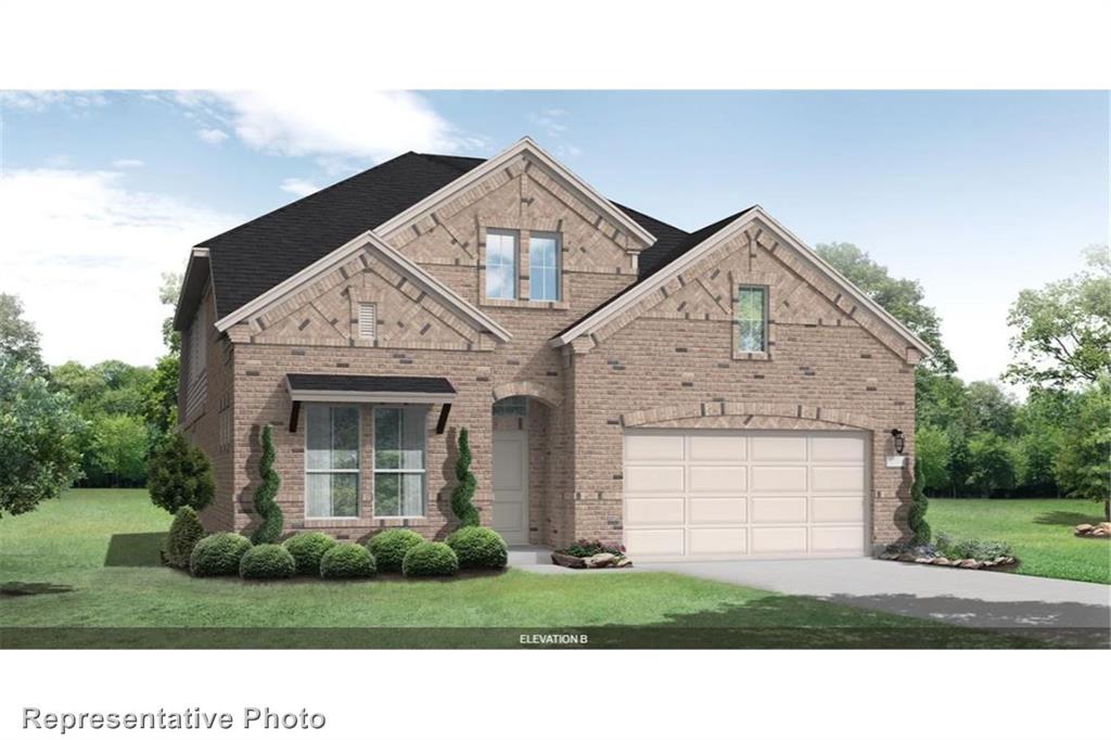 MLS# 21335853 - Built by Coventry Homes - Oct 30 2026 completion! ~ Located on a desirable north - facing homesite, this stunning 2 - story home offers 3,219 sq ft of thoughtfully designed living space with 4 - bedrooms, 3.5 baths, and a spacious 3 - car garage. The open - concept layout features a bright family room centered around a cozy fireplace that flows seamlessly into the kitchen and dining areas, creating the perfect space for entertaining and everyday living. A convenient guest suite option downstairs provides privacy and comfort for visitors or multigenerational living. Upstairs, enjoy a dedicated media room ideal for movie nights, game days, or relaxing with family. An additional powder bath adds extra convenience for guests. With generous living spaces, stylish design, and a functional layout, this home offers the perfect balance of comfort, flexibility, and modern living - make it yours today!