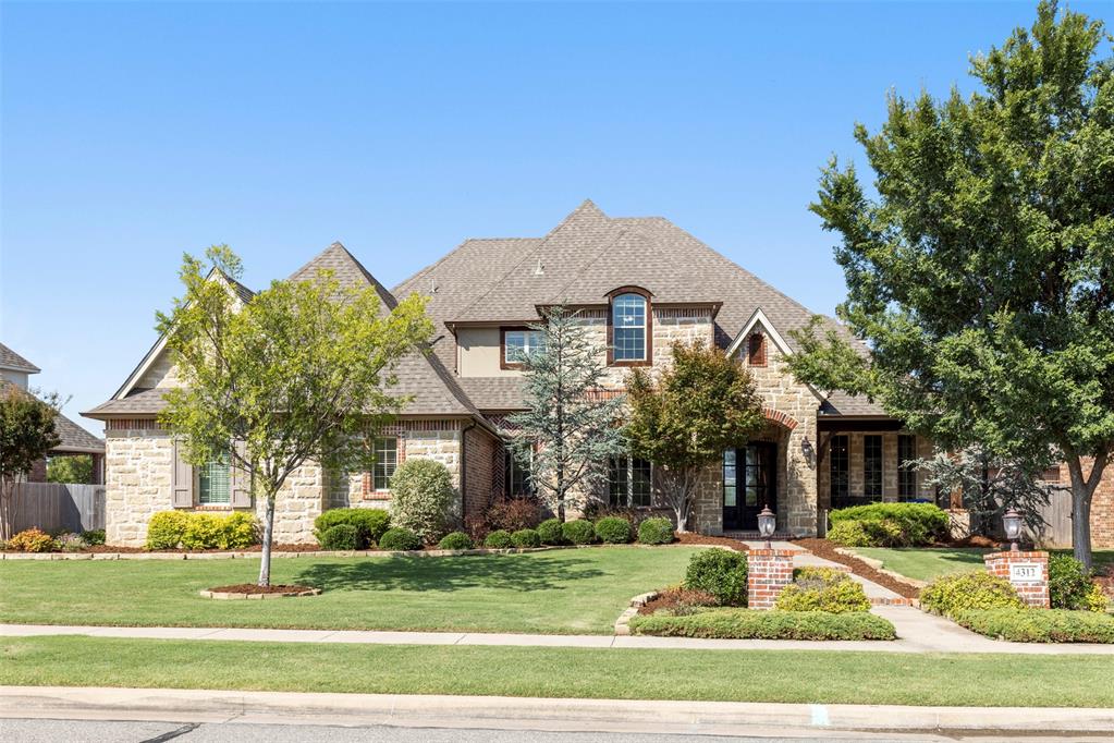 From the moment you step inside you'll see why this home is a showstopper. Freshly painted throughout, new carpet throughout the downstairs, inviting and move-in ready. As you walk in you will be greeted with the wrought iron stair railing that adds a touch of elegance and craftsmanship you'll notice immediately. The heart of the home is the huge oversized kitchen, complete with a massive granite center island, spacious walk in pantry and storage galore- perfect for the chef or entertainer at heart. This floor plans offers incredible flexibility with two bonus rooms that can be customized to fit your lifestyle- whether that's a fifth bedroom, playroom, home gym, or media room. You'll also find a dedicated office for productivity and a formal dining room that's ideal for hosting gatherings. Unique details set this property apart: a wet bar for effortless entertaining, two fireplaces including one outdoors under the covered patio for cozy evenings, and charming possibilities like transforming the space under the stairs into a whimsical dog room or creative nook. With its abundance of storage, versatile spaces, and high end features, this home was designed with both style and function in mind. Don't miss your chance to own a property that has it all.