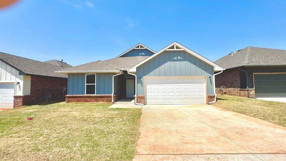 Welcome home to the gorgeous *brand new* home located in the great community of Council Ridge- featuring Deer Creek Schools, a community pool, pond, and playground! 

3 Beds
2 Baths
2- Car Garage
Granite Countertops
Cozy Gas Log Fireplace
Walk-in Closet
Primary Suite
Split Floorplan
Fridge, Washer/Dryer Included!
Fenced Backyard
Covered Back Patio

Be the first to enjoy this home! Call today!