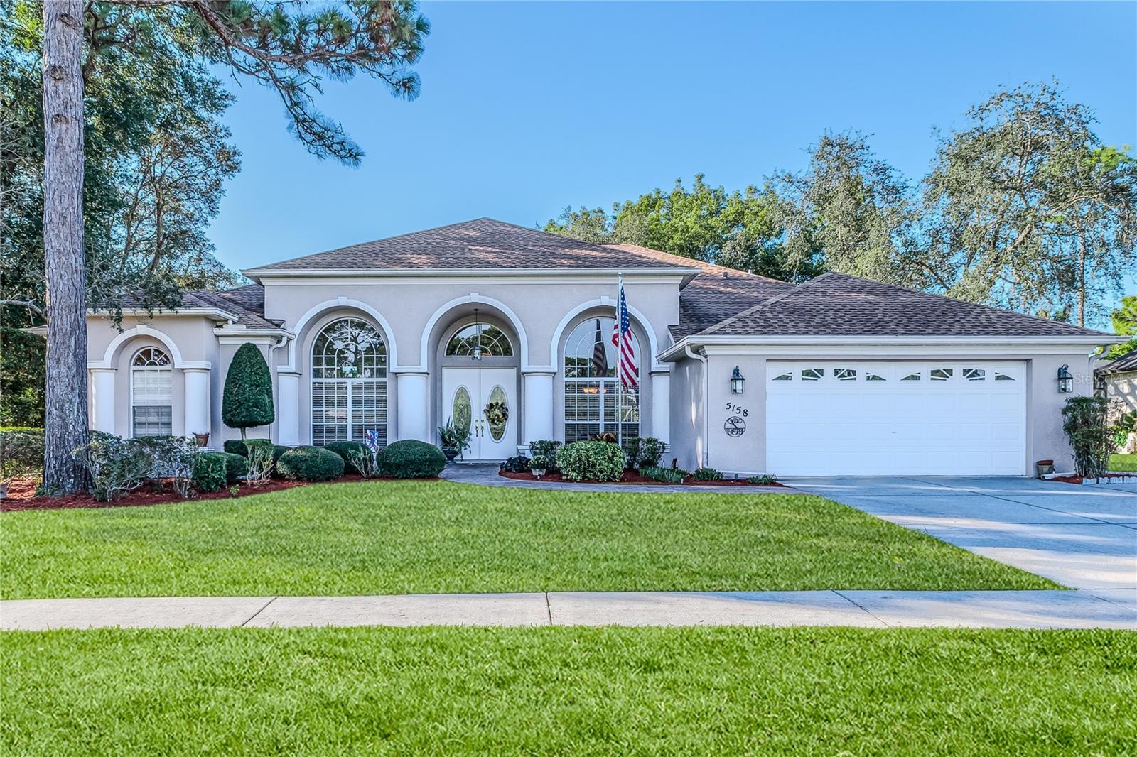 Welcome to the Fantastic Silverthorn Golf Course Community! this lovely desirable Lindhorst built 3-bedroom with separate office, 2 bath pool home. with a spacious 2.5 car garage with separate stall for a golf cart.  Features a formal dining room, an inviting living room with coffered ceilings, sliders to the outdoor sitting area and paver'd pool area, a large eat in kitchen area bathed in natural light. You will have plenty of space to prepare meals and entertain guest, complete with a large breakfast bar.  Primary bath has his and her sinks, walk in shower, deep jacuzzi tub for relaxing. 3rd bedroom is large with your own access to the pool The Community amenities include a gym, community center with classes and activities, a library, Pickleball and tennis courts, community pool, the Hoa dues also include high speed internet and upgraded cable including a DVR box, this gated community also boasts an on-site restaurant. Silverthorn is situated near highways, hospitals, upscale and family dining, shopping and less then 60 mins from the Tampa International Airport.