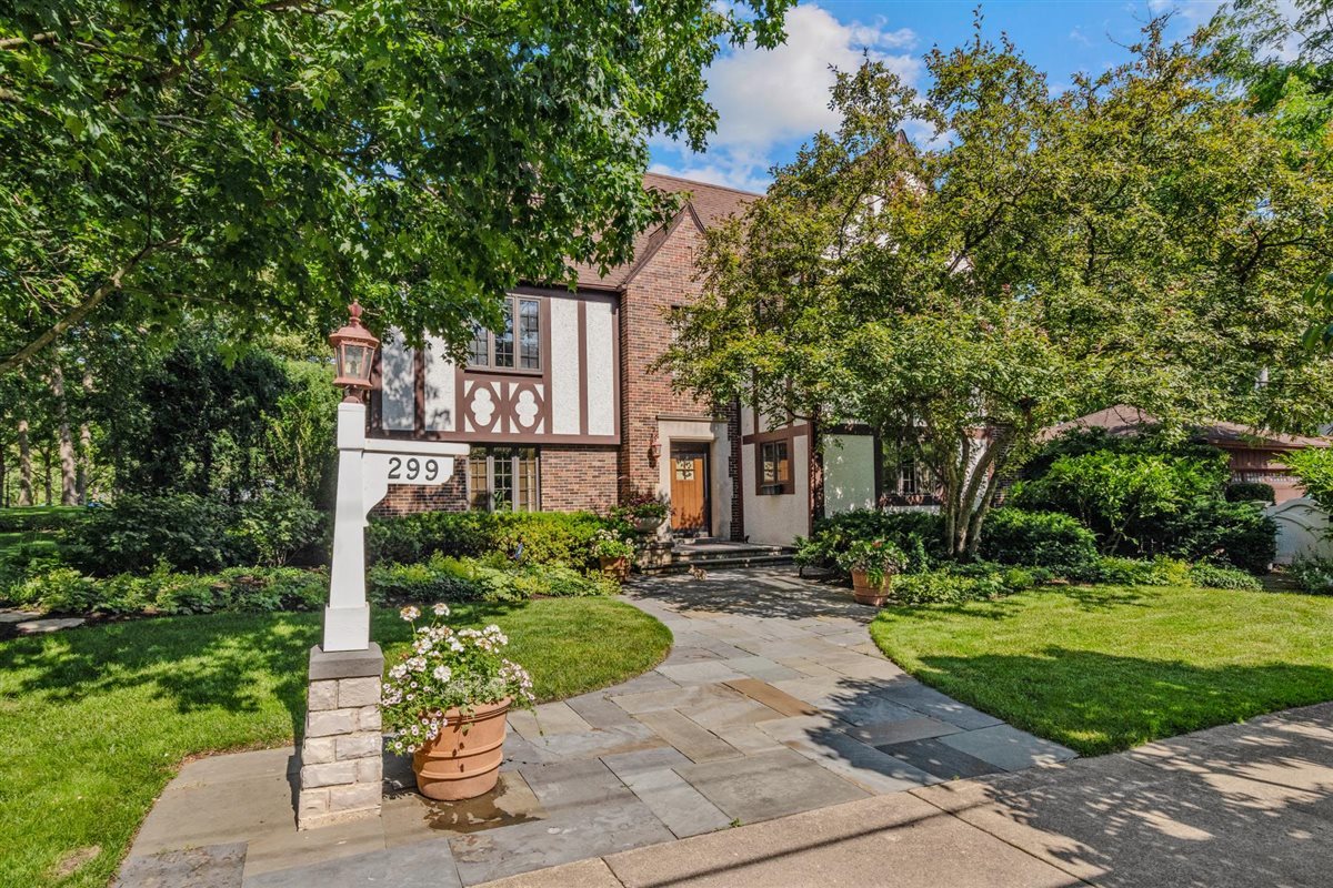 Fall in love with this charming updated home in the heart of Glencoe on .257 acres with a magnificently lush landscaped back yard. Chefs kitchen with breakfast area off Family Room that looks out to beautiful back yard. Fabulous addition with barrel ceiling attaching house to extra large 2 car garage. Addition hosts mudroom Laundry area and great pantry/closets. Large family room and dining room with freshly sanded and stained floors. First floor office great for working ay home from! 4 bedrooms and 2 full baths on 2nd floor, primary suite has walk-in shower and double bowl sinks. 2 additional bedrooms plus full bath are on the 3rd floor. You can't beat this location by Watts Park, Rec Center, South School and in between downtown Glencoe and Hubbard Woods!
