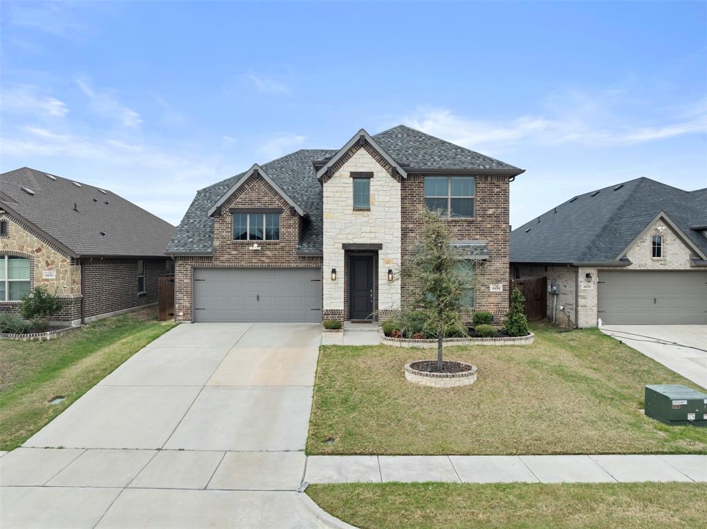 Welcome to this well-maintained one-owner Antares home built in 2021 and nestled on a cul-de-sac in Brighton Estates. Offering approximately 2,884 square feet, this home features 4 bedrooms, 2.5 bathrooms, a dedicated office with a closet, and a spacious game room. The open-concept floor plan provides a functional layout with the primary suite conveniently located on the first floor. Thoughtfully maintained since new construction, the home includes rain gutters and offers the benefits of newer construction without the wait of building new. Conveniently located near major highways, shopping, dining, and entertainment. Move-in ready and waiting for its next owner.