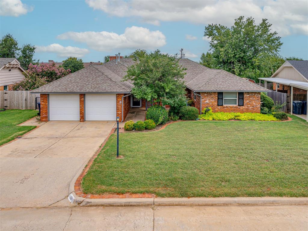 This well-maintained 4-bedroom, 2-bath brick home is located in a quiet, established neighborhood just minutes from the city’s best shopping, dining, and commuter routes. With classic curb appeal, a spacious two-car garage, and mature landscaping, this home makes a great first impression. Inside, you’ll find a comfortable layout featuring generous living spaces, an open dining area, and a bright kitchen ready for your personal touch. Each bedroom offers ample room, and the primary suite provides a private retreat. The large, fully fenced backyard is perfect for entertaining, pets, or simply relaxing outdoors. Whether you're looking for space, convenience, or a place to grow, this home checks all the boxes. Don’t miss your opportunity to make it yours!