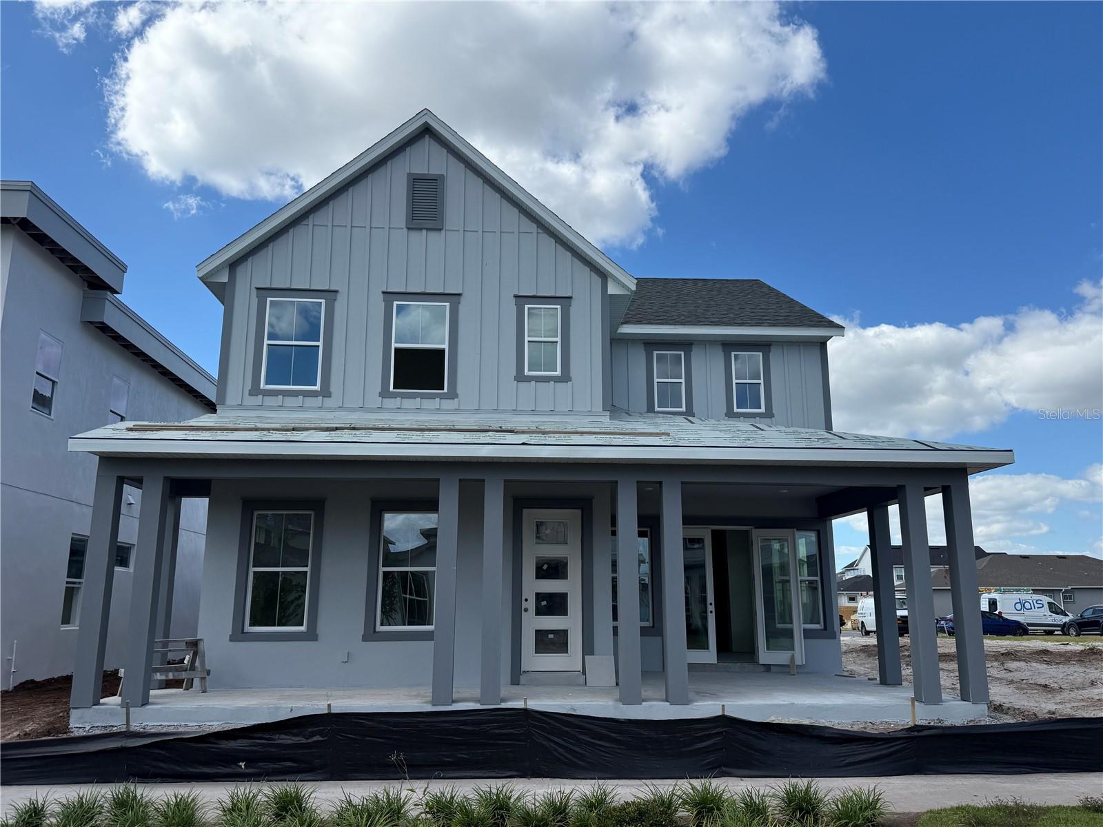 Under Construction. Under Construction – but worth the wait (and then some)! Welcome to The Kauai by ICI Homes, where bold design meets everyday livability in the heart of Lake Nona’s Laureate Park. This 2,645 sq ft showstopper is packed with personality and purpose, built by ICI Homes, a family-owned, Florida-based builder known for crafting high-quality, energy-efficient homes with a custom touch. From the moment you step onto the GENEROUS FRONT PORCH overlooking lush community park space, you’ll feel right at home. The SOARING 20’ CEILINGS and open-concept layout set the stage for stylish, sun-soaked living. The FIRST-FLOOR PRIMARY SUITE offers the privacy you crave with a spa-inspired bath featuring dual vanities and a walk-in shower. Need a quiet corner to work or create? A flexible front room is ready to become your dream home office, den, or hobby space. At the heart of the home, the chef’s kitchen stuns with WATERFALL QUARTZ COUNTERTOPS, ceiling-height SOFT-CLOSE CABINETRY, GE Profile stainless steel appliances, and a massive island perfect for everything from meal prep to late-night snacks. A walk-in pantry keeps things tidy, while the seamless flow to the living and dining areas makes hosting a breeze. Upstairs, roomy secondary bedrooms offer comfort for family or guests, and outside, a covered lanai is practically begging for evening cocktails and Florida sunsets. All of this is tucked into Laureate Park, Lake Nona’s most sought-after community complete with a resort-style aquatic center, tennis courts, walking trails, and gigabit internet. Just minutes from top-rated schools, medical campuses, dining, fitness centers, and tech hubs, you’ll be living at the center of it all. Estimated completion: December 2025, but your new lifestyle starts now. With ICI Homes’ reputation for quality craftsmanship and personalized design, this is more than just new construction, it’s your forever home in the making.