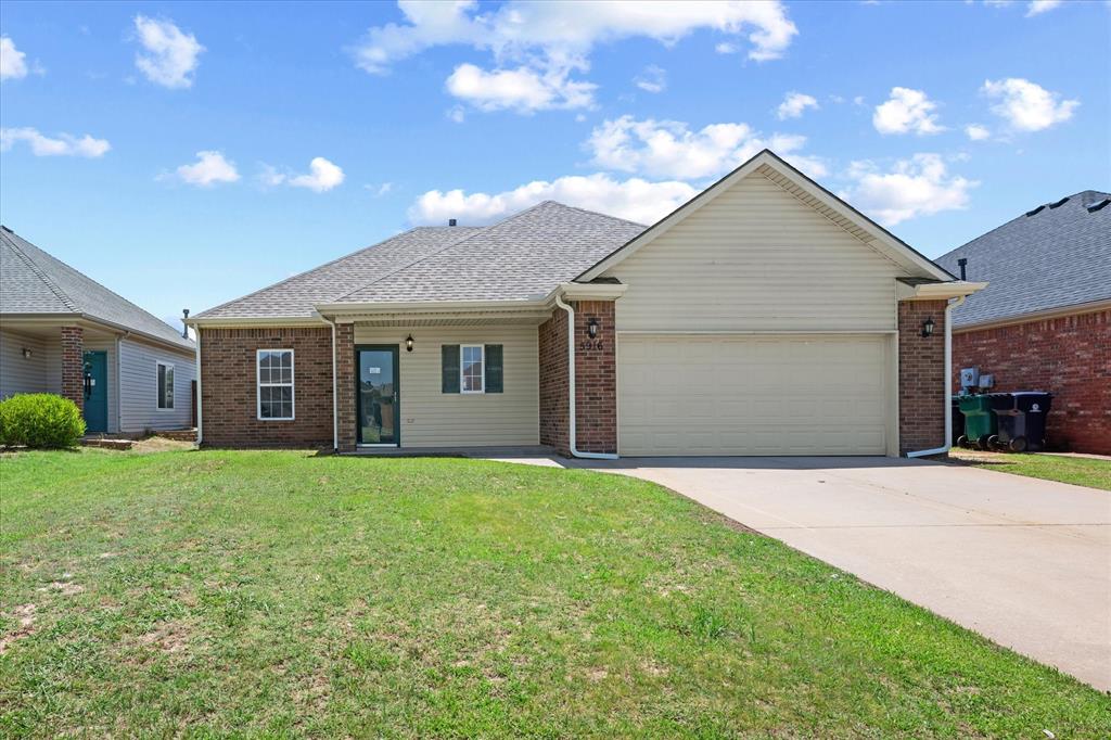 Welcome to Liberty Trails! This wonderful 3-bedroom, 2-bathroom home is move-in ready with fresh paint and brand new carpet, giving it a fresh and inviting feel. The kitchen features beautiful quartz countertops and stainless steel appliances, making it perfect for both daily use and entertaining guests. A new roof was installed in 2025 for added peace of mind. Conveniently located just minutes from Tinker Air Force Base and within the Midwest City school district, this home has so much to offer. Schedule your showing today!