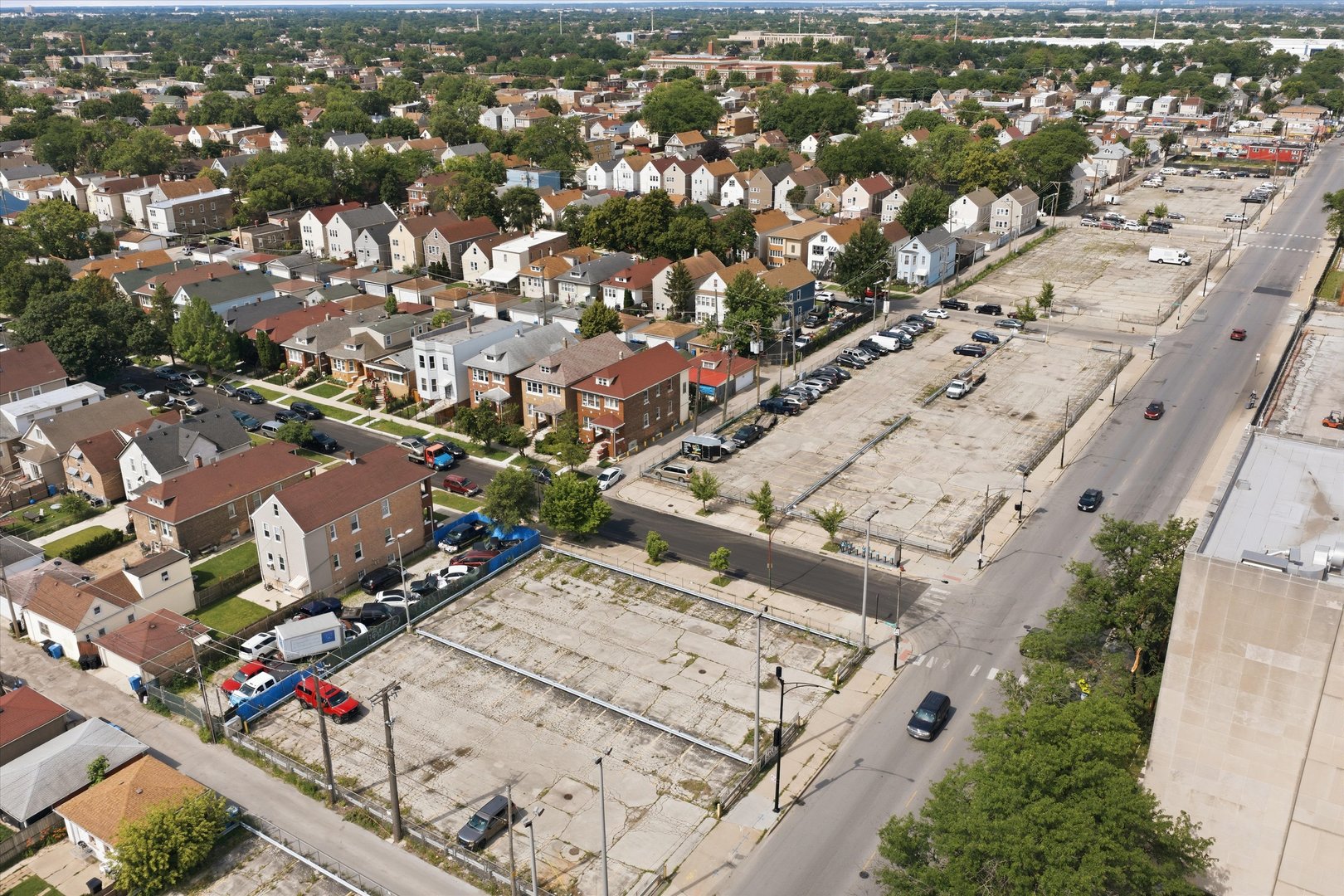 Exceptional development opportunity featuring multiple contiguous vacant lots at 2849-3139 W. 51st Street in Chicago! This expansive assemblage offers a rare opportunity for builders, developers, and investors to bring their vision to life. With generous frontage and approximately 3.64 acres of land, the property is well-suited for residential, mixed-use, or investment development (subject to zoning and City approvals).  Ideally located on Chicago's Southwest Side, the site offers convenient access to schools, parks, shopping, restaurants, public transportation, and major expressways. The nearby planned Amazon development further enhances the area's long-term growth potential, and bringing approximately 1000+ employees.  Whether you're looking to develop the parcels individually or assemble them into a larger project, this is an outstanding opportunity to invest in one of Chicago's emerging development corridors.  Don't miss your chance to secure this exceptional land offering with endless possibilities. Contact us today for additional information and to explore the potential of this unique property.  This massive property consists of 42 PINs divided into 10 parcels.
