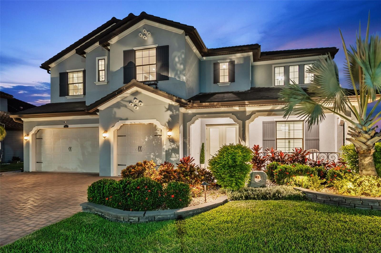 Under contract-accepting backup offers. Welcome to 28355 Picana Lane, a masterpiece tucked behind the prestigious gated enclave of Matera in Estancia at Wiregrass Ranch. Built in 2019, this Mendocino floorplan by WCI has been elevated with more than $250k+ in thoughtful post-closing enhancements, creating a residence that radiates sophistication and modern luxury. From the moment you arrive, the tile roof, professionally manicured lawn, and lush St. Augustine sod, upgraded landscape and hardscape- frame a home of exceptional curb appeal, while the dual-entry foyer and sweeping staircase set the tone for the grandeur within. Designed for both comfort and function, the home offers five spacious bedrooms and five full bathrooms, along with versatile living spaces including a bonus room ideal for a theater, game room, or entertainment space, as well as a private office. Solid core doors throughout ensure quiet and privacy—an upgrade rarely found in newer homes. The chef’s kitchen is a showpiece, with top-of-the-line appliances, a sleek induction cooktop with gas line in place for flexibility, calcutta gold quartz countertops, and floor to ceiling upgraded timeless cabinetry. Rounding out this dream kitchen is a custom walk-in pantry, and an advanced water system featuring whole-home softener and conditioner paired with reverse osmosis in the kitchen. This home is bathed in natural light from every angle, with the living room offering seamless sightlines to the kitchen, dining area, and your private outdoor retreat. Thoughtful custom built-ins add both beauty and functionality, showcased not only in the living room, but also in the bonus room and the primary suite.
The refined interiors are complemented by wood-look plank tile flooring on the main level, brand-new carpeting (and Luxury Vinyl Plank Floors) upstairs, tinted windows, electric blinds, and plantation shutters that marry elegance with convenience. Outside, this home commands one of Estancia’s most coveted homesites—a .28-acre reverse pie-shaped premium pond lot with panoramic views. The outdoor paradise is anchored by a heated and chilled saltwater pool with oversized spa for eight to ten guests, dramatic infinity spill, and a brand-new salt cell with three-year warranty. A porcelain paver deck, laid over concrete footers (for easy screen installation) offers a nonporous, nonslip, stain-resistant, and cool-touch surface that elevates both beauty and function, complemented by sunshades on the lanai for functionality and comfort. Dual lanais and a upstairs balcony create multiple spaces to savor serene pond views, while a custom pavilion with full electrical and ceiling fans provides the ultimate entertainment venue. The fully fenced yard completes this picture of private resort living.
Every element of this residence was selected with intention, from the oversized spa and indulgent outdoor spaces to the quiet, private interiors, making this home as functional as it is breathtaking. Estancia at Wiregrass Ranch is not a neighborhood- it's a community and lifestyle and it remains Wesley Chapel’s premier master-planned community, with resort-style amenities, top-rated schools, and an unbeatable location just minutes from Wiregrass Mall, The Grove, fine dining, and major commuter routes. Offering the perfect balance of elegance, comfort, and lifestyle, this Mendocino home by WCI is an unparalleled opportunity to experience luxury living at its finest.
**ASK ABOUT OUR PREFERRED LENDER INCENTIVES**ASK ABOUT OUR OTHER PROMOS!